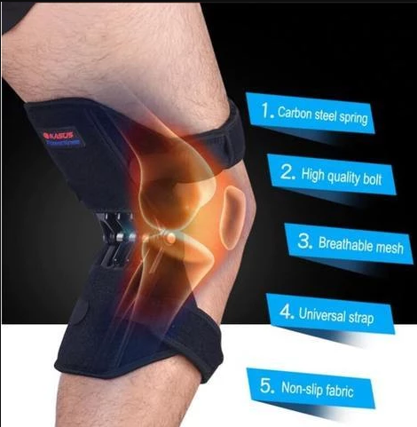 Powerful Rebound Spring Force Knee Pads 1 pair (2 pcs.)