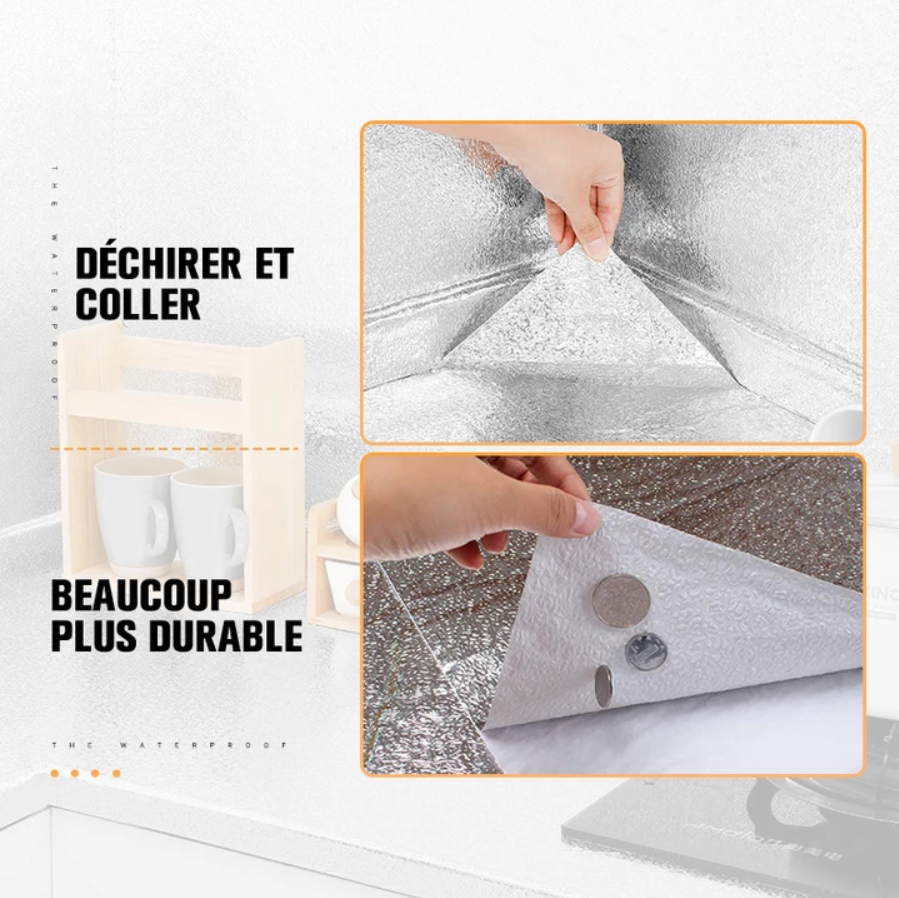 Autocollants Anti-Huile pour Cuisine