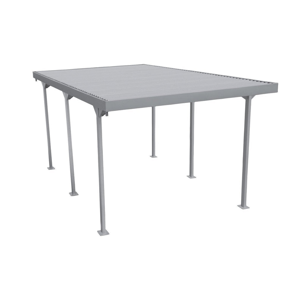 Duramax 9ft x 17ft Palladium Metal Car Shelter Silver
