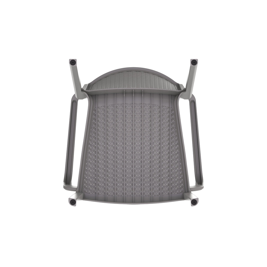 Duramax Rattan Armchair Gray