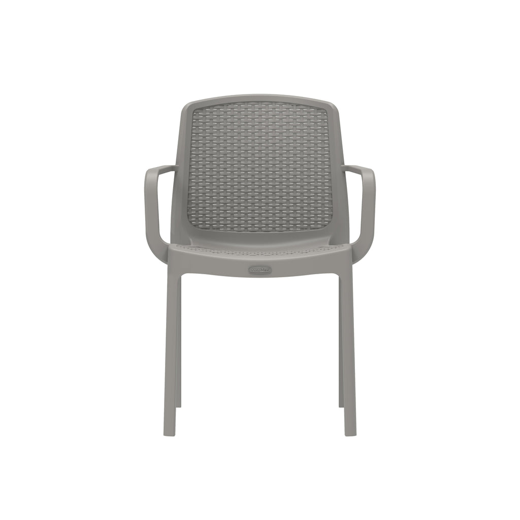 Duramax Rattan Armchair Gray