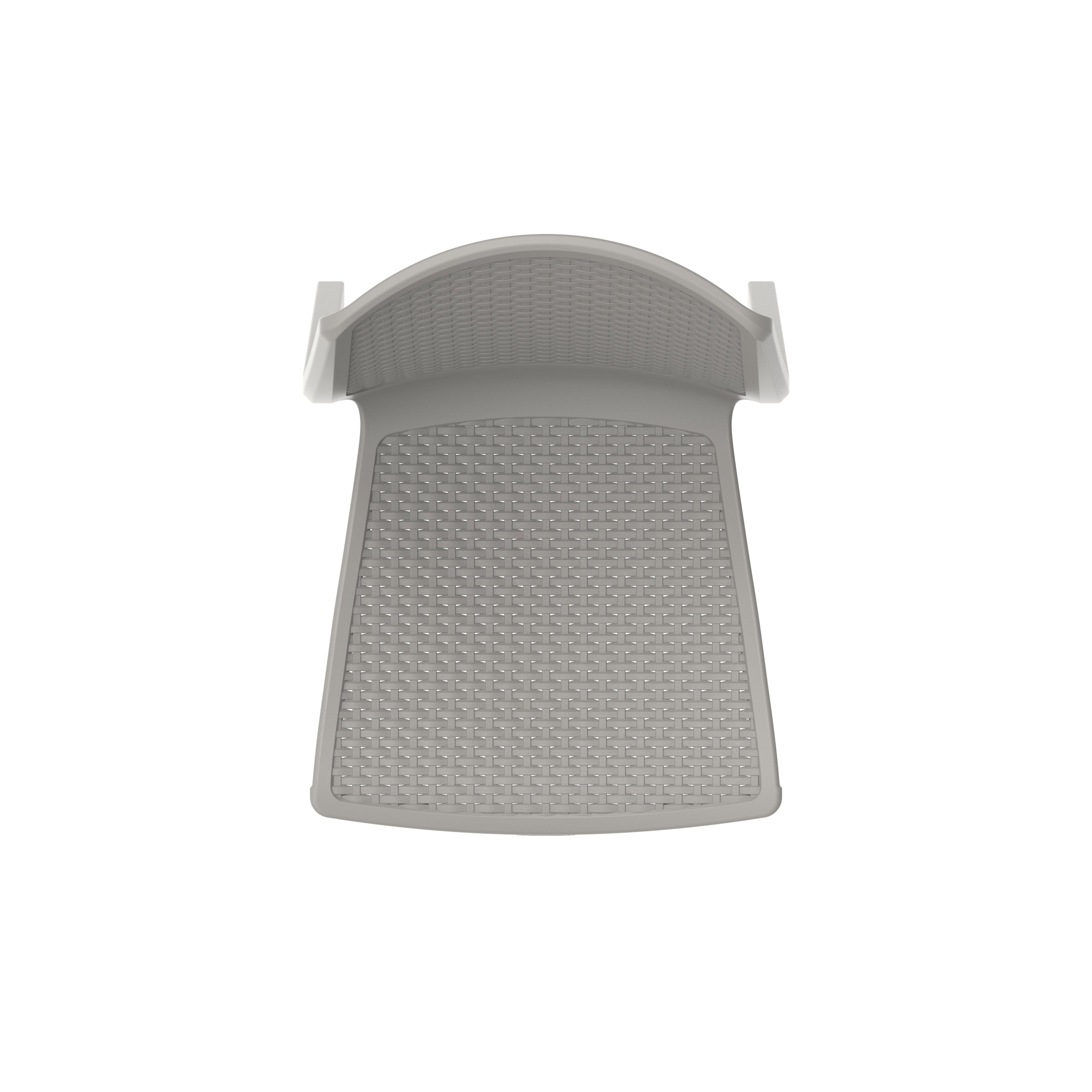 Duramax Rattan Chair Gray