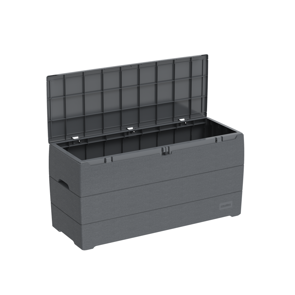 Duramax 71 Gallon Outdoor Resin Deck Box, Garden Furniture Organizer (2 Colors)