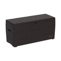 Duramax 71 Gallon Outdoor Resin Deck Box, Garden Furniture Organizer (2 Colors)