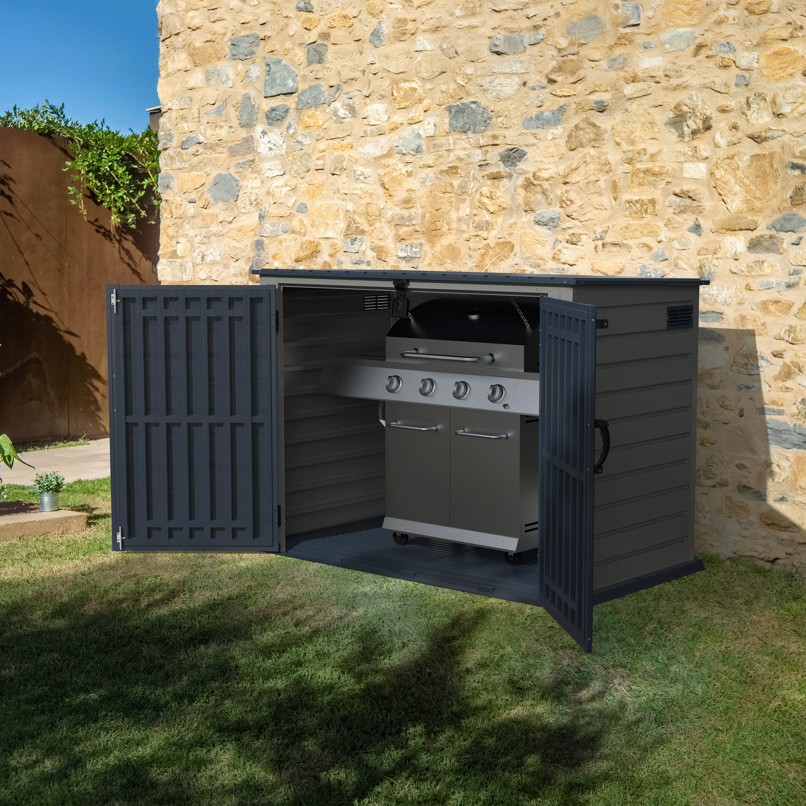 Duramax 2100L MultiStore Outdoor Storage Box 90225