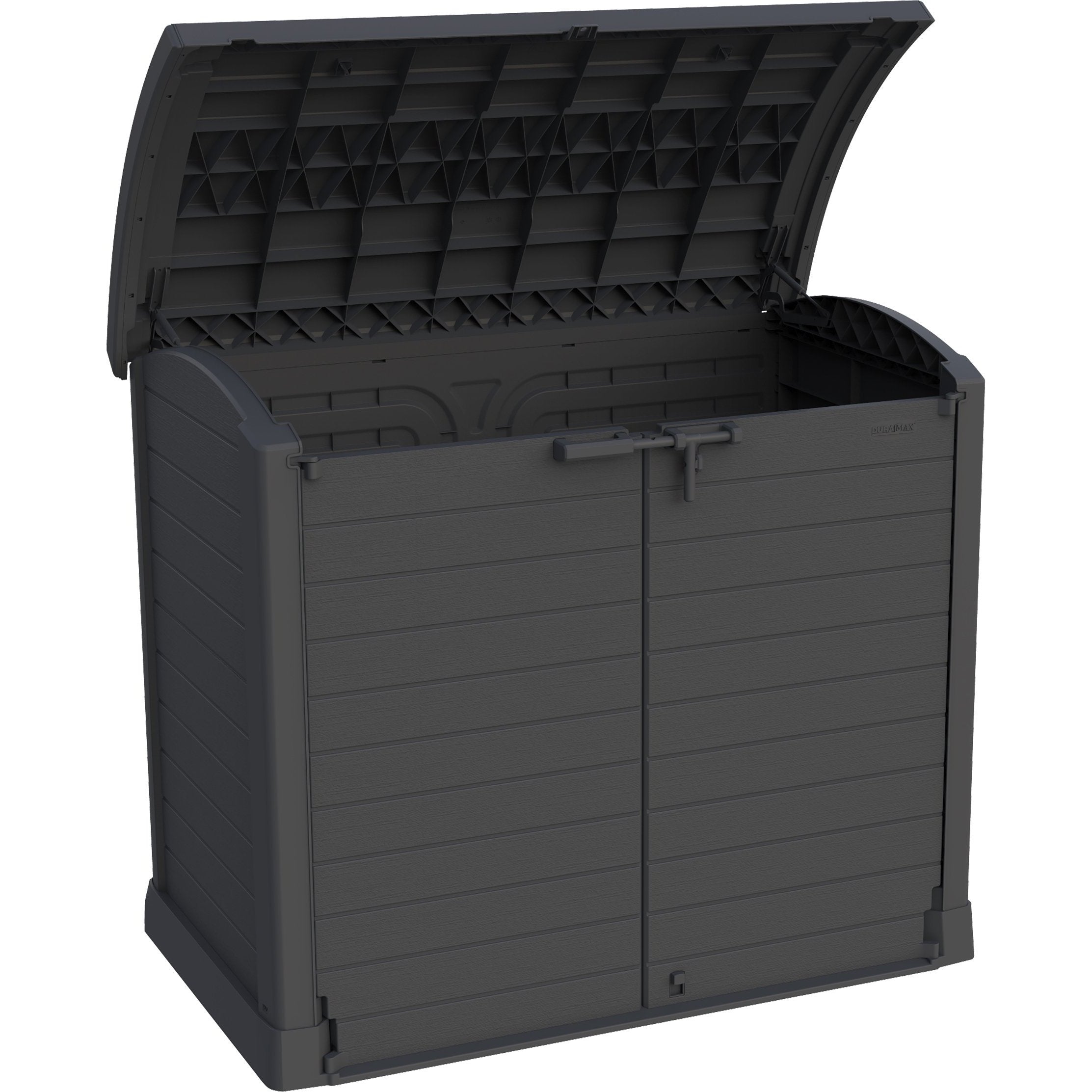Duramax StoreAway Arc Lid 1200L Gray