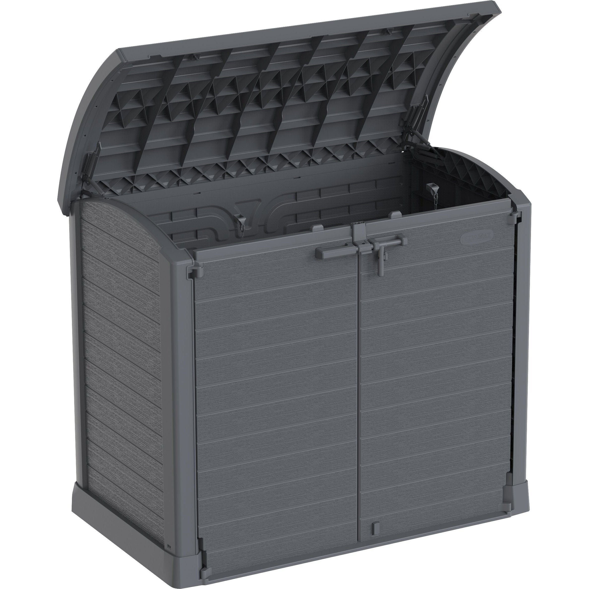 Duramax StoreAway Arc Lid 1200L Gray