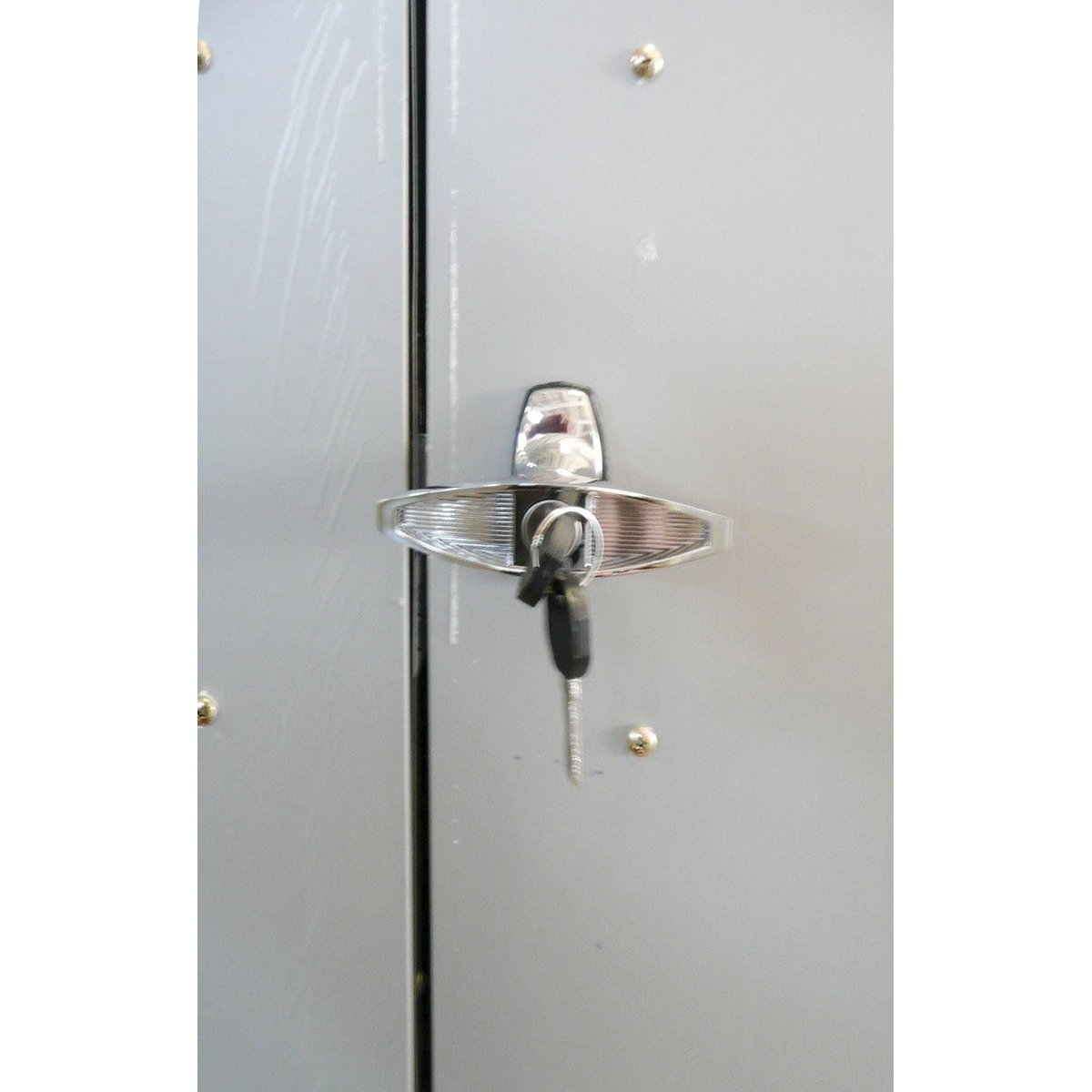 Duramax 6ft x 6ft Bicycle Storage Metal Anthracite w/ white trim 73051