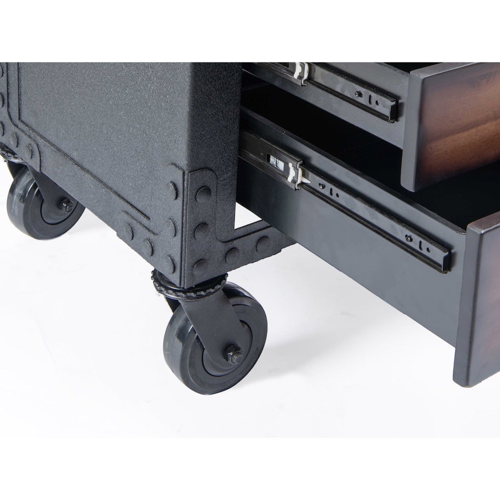 Duramax 48 in. 5-Drawers Rolling Tool Chest with Wood Top