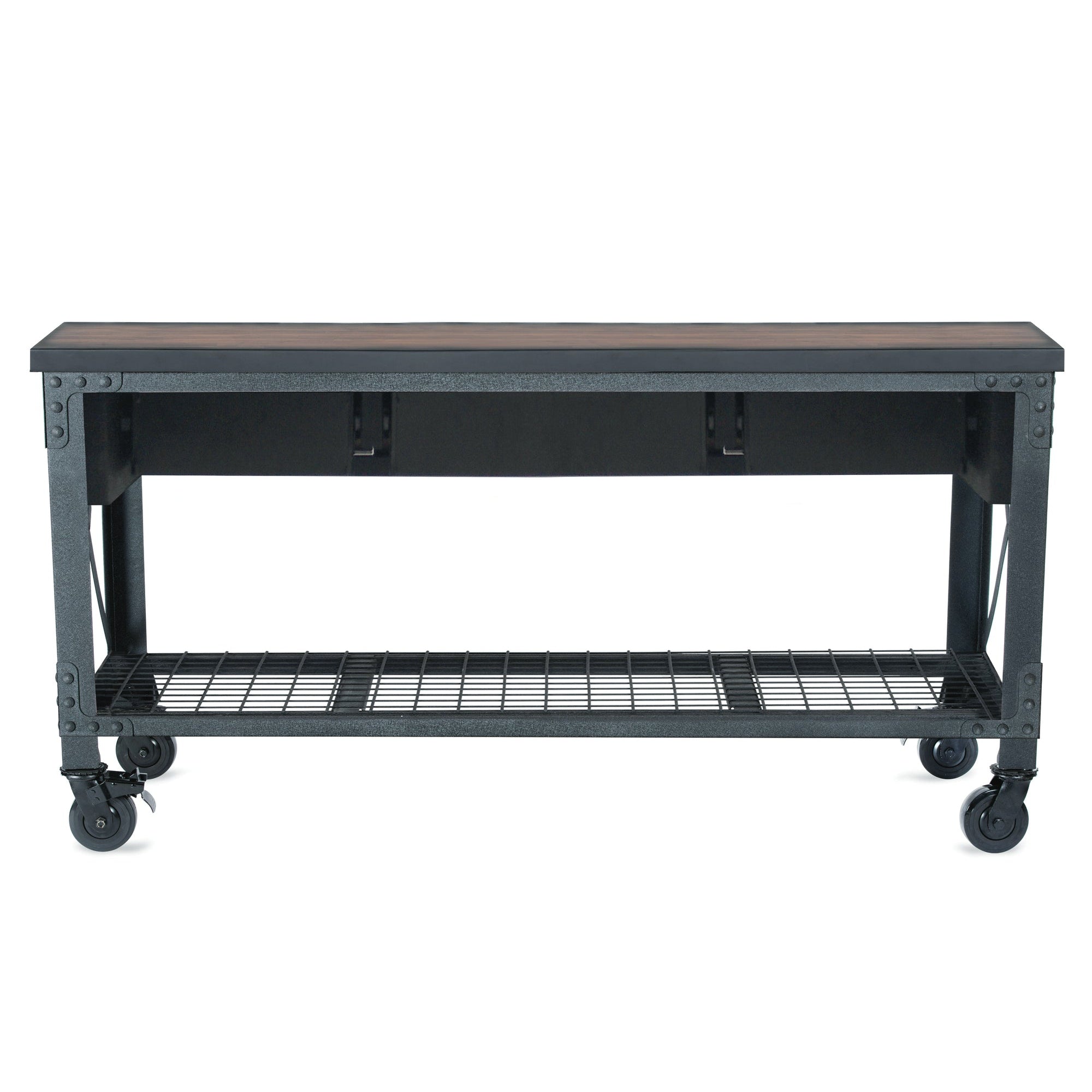 Duramax 5-Piece Garage Storage Combo Set with Workbench, Wall Cabinets and Free Standing Cabinets