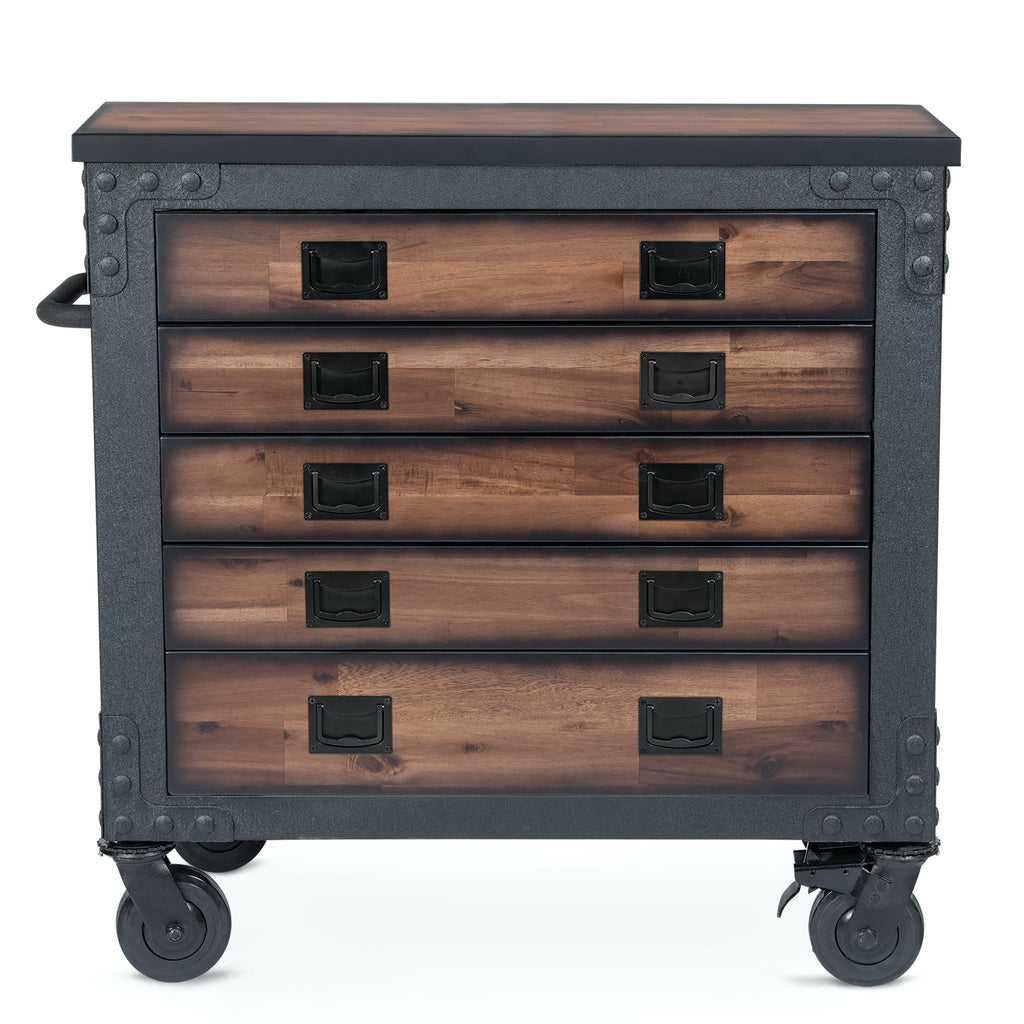 Duramax 8-Piece Garage Storage Combo Set with Tool Chests, Wall Cabinets, Folding Table and Free Standing Cabinets