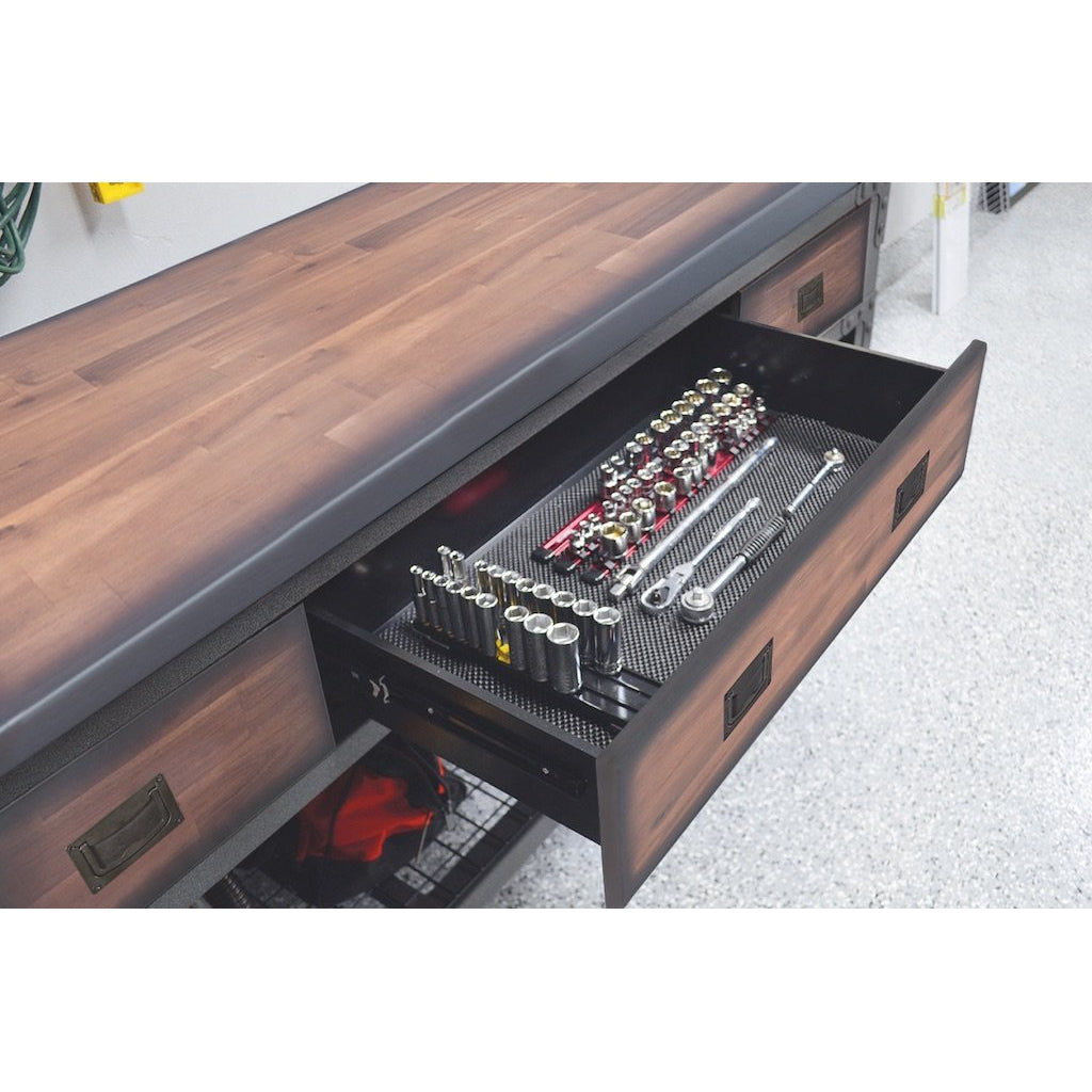 Duramax Rolling Workbench Furniture 72 in. x 24 in. with 3 Drawers, for Home, Garage, Workshop