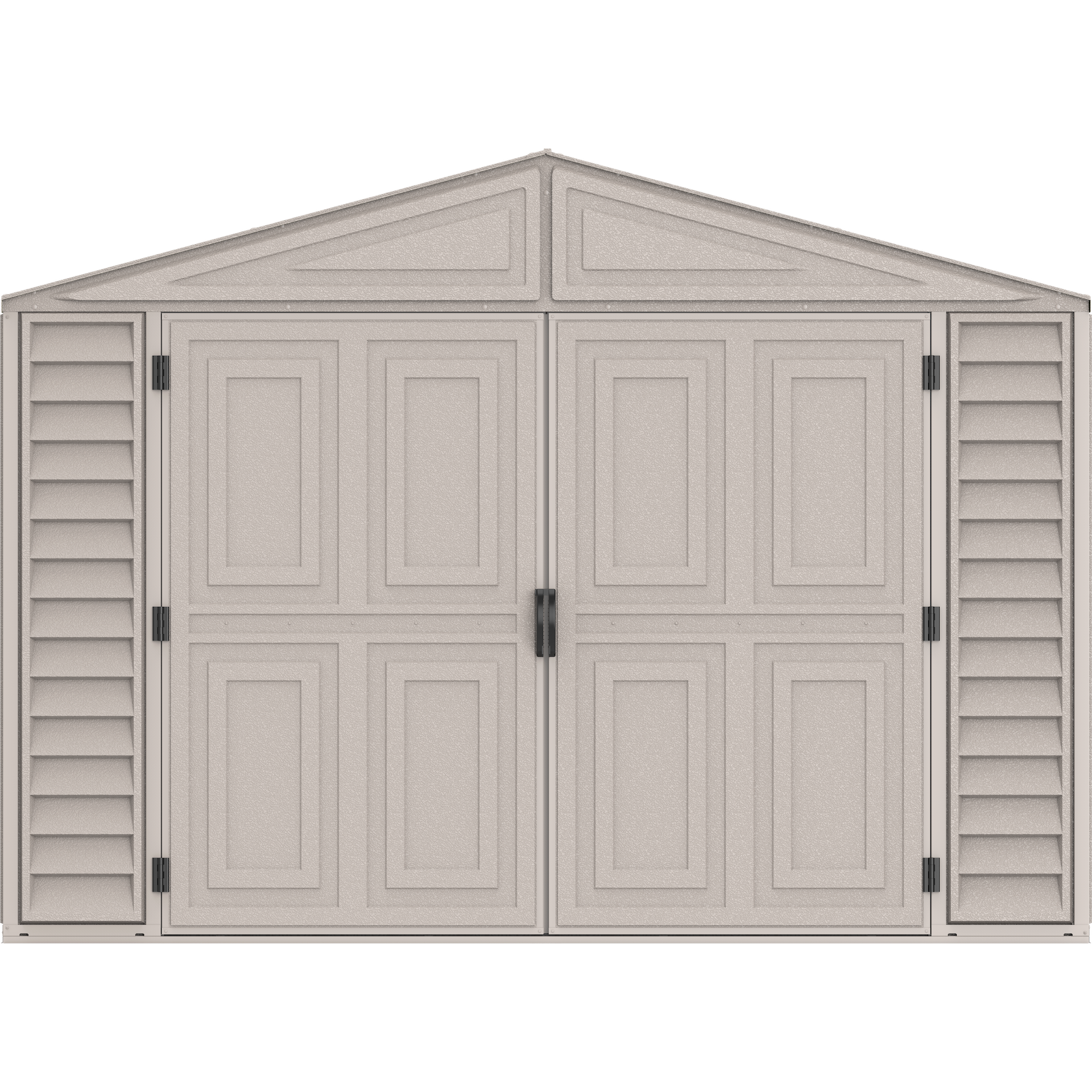 Duramax 10.5ft x 15.5ft Vinyl Garage with Foundation Kit and Windows 15026