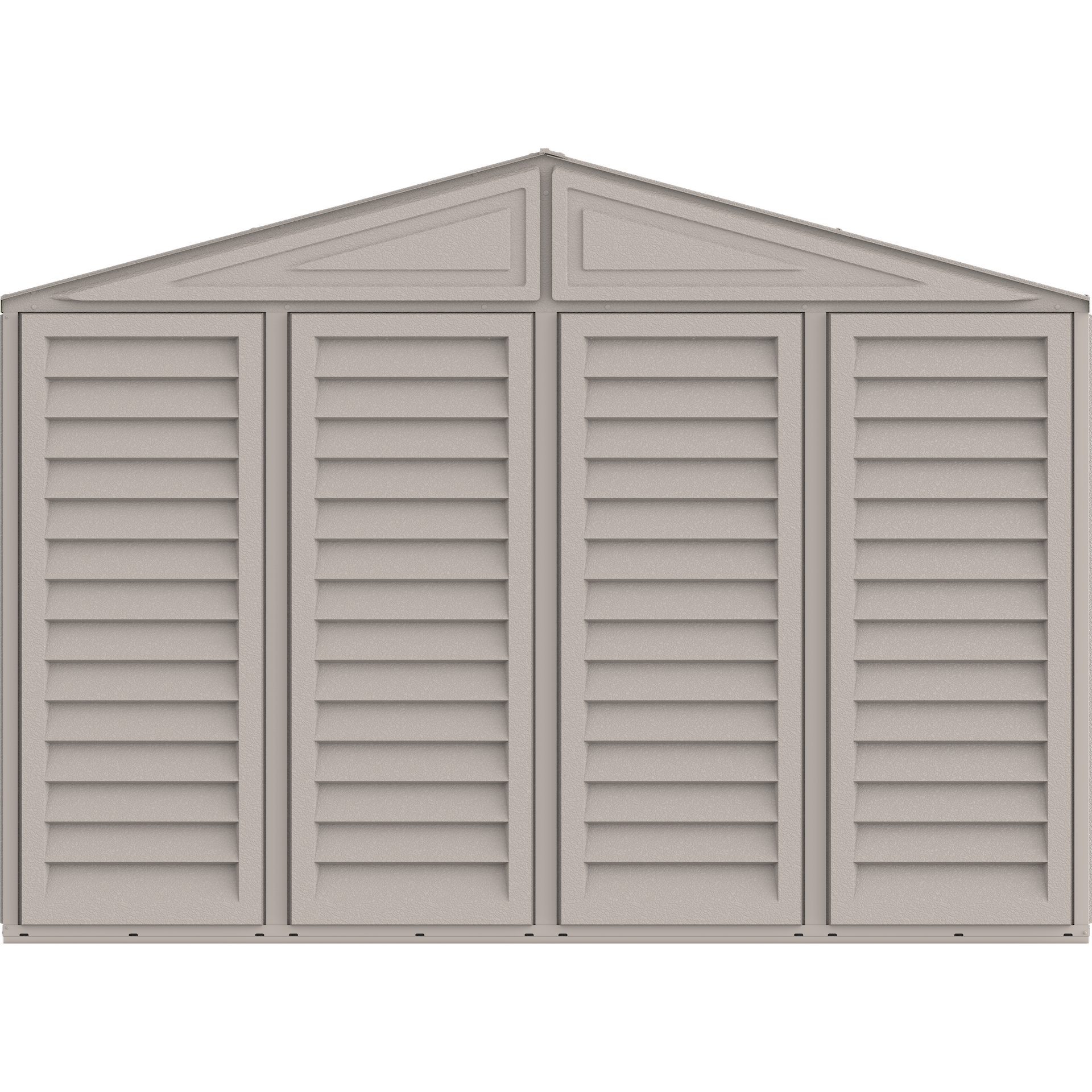 Duramax 10.5ft x 15.5ft Vinyl Garage with Foundation Kit and Windows 15026