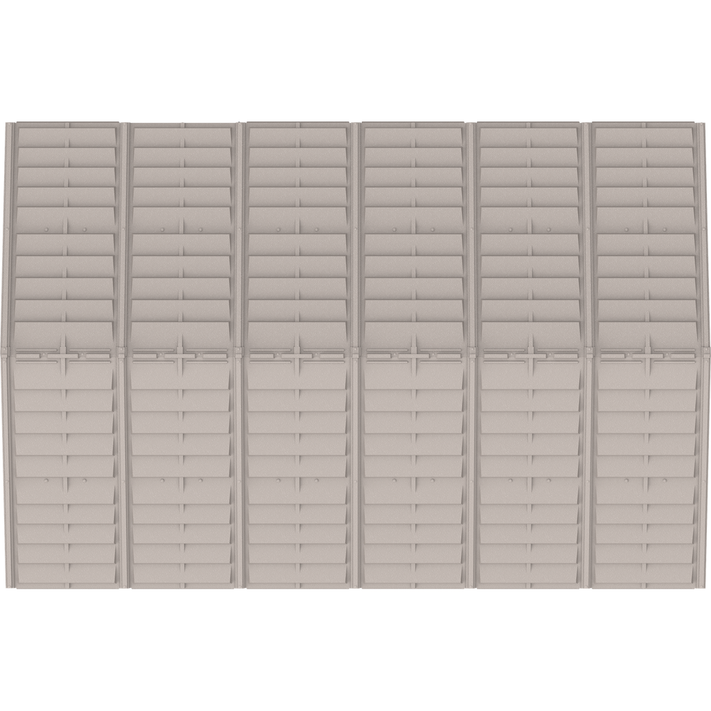 Duramax 10.5ft x 15.5ft Vinyl Garage with Foundation Kit and Windows 15026