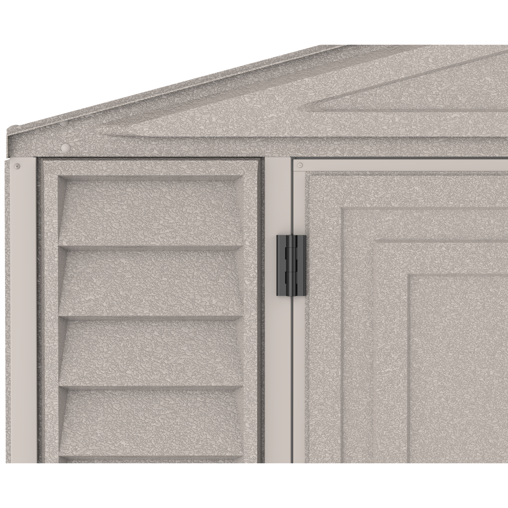 Duramax 10.5ft x 15.5ft Vinyl Garage with Foundation Kit and Windows 15026