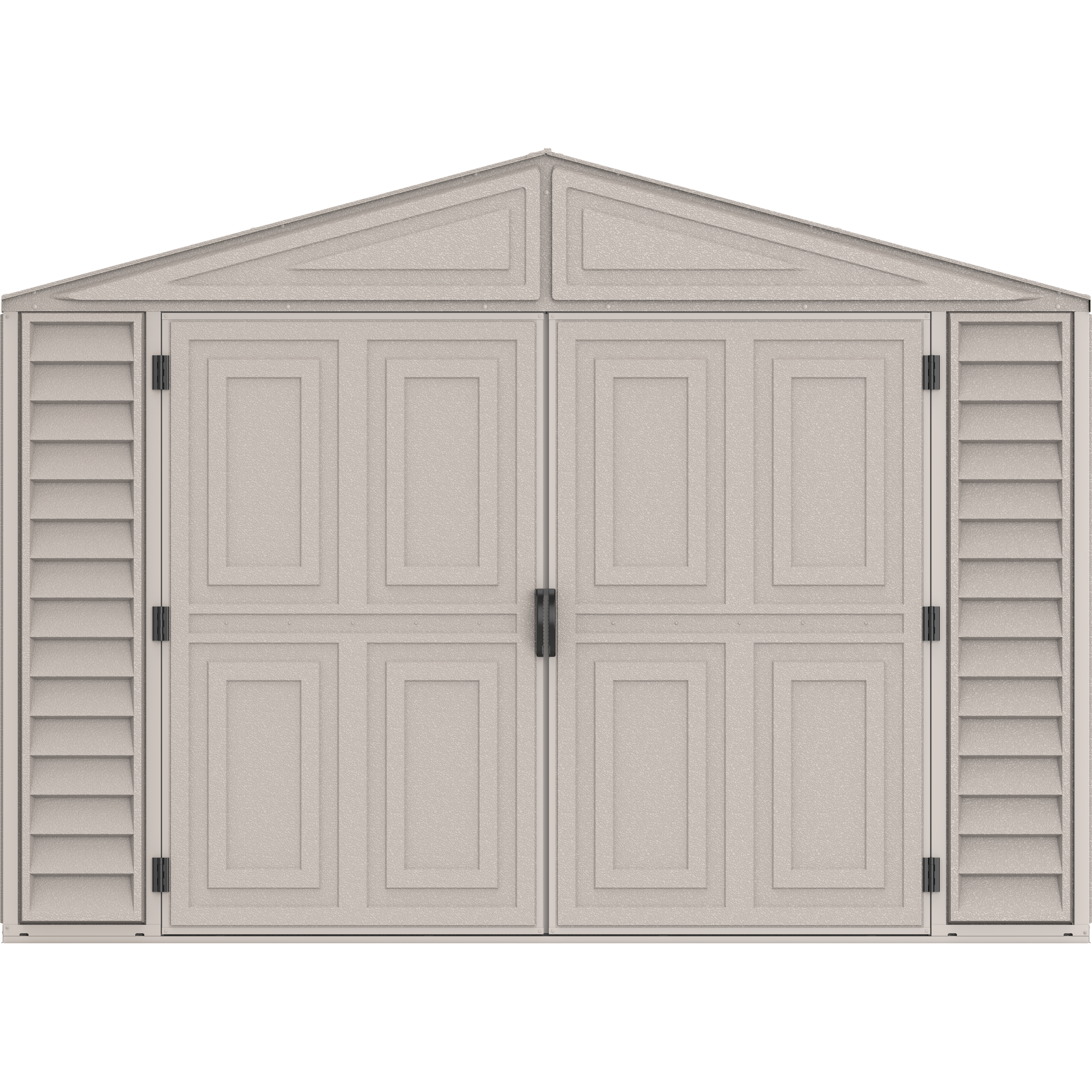 DuraMax 10.5ft x 18ft Vinyl Garage with Foundation Kit and Windows 15126