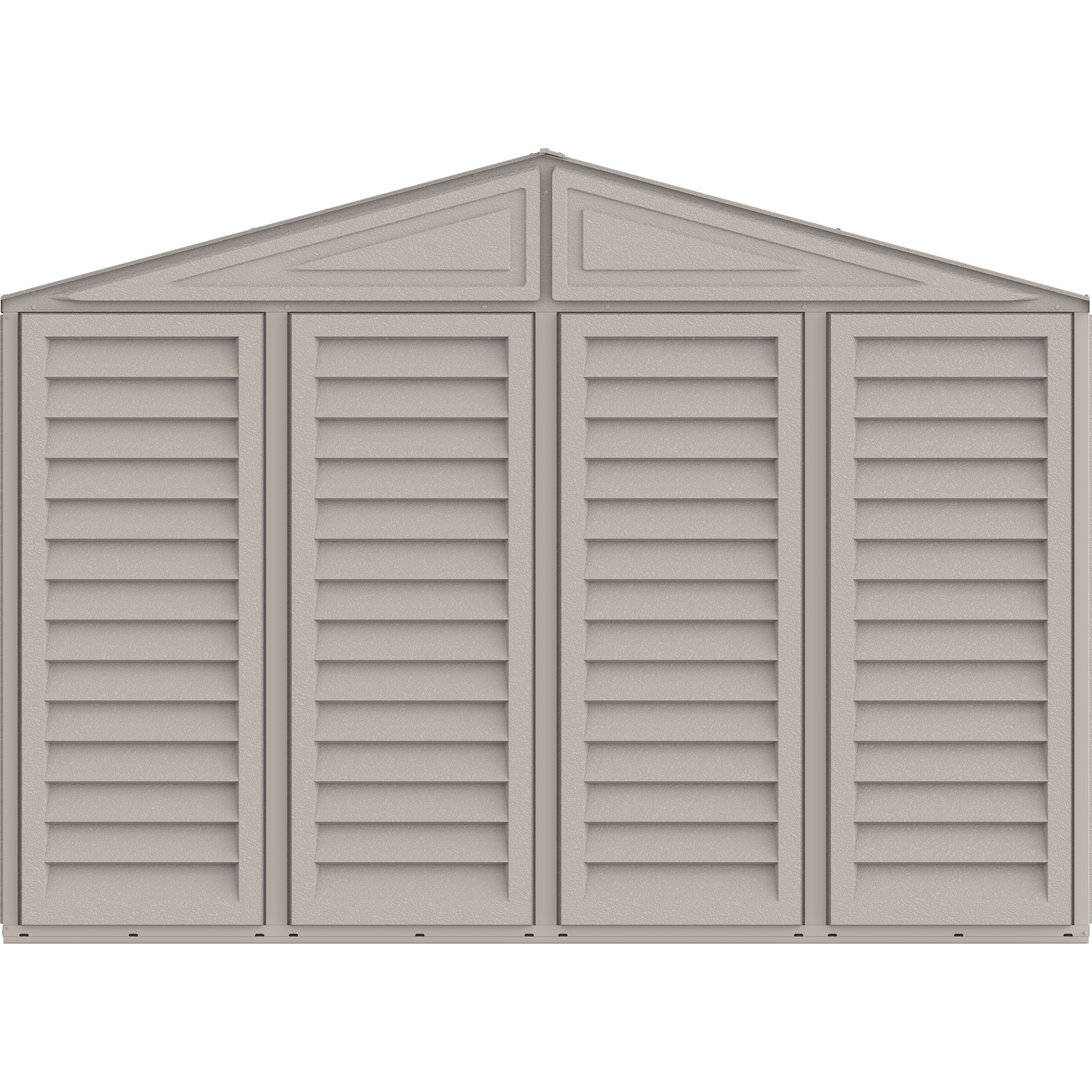 DuraMax 10.5ft x 18ft Vinyl Garage with Foundation Kit and Windows 15126