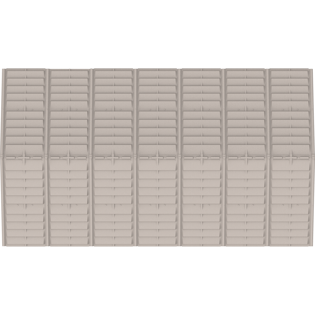 DuraMax 10.5ft x 18ft Vinyl Garage with Foundation Kit and Windows 15126