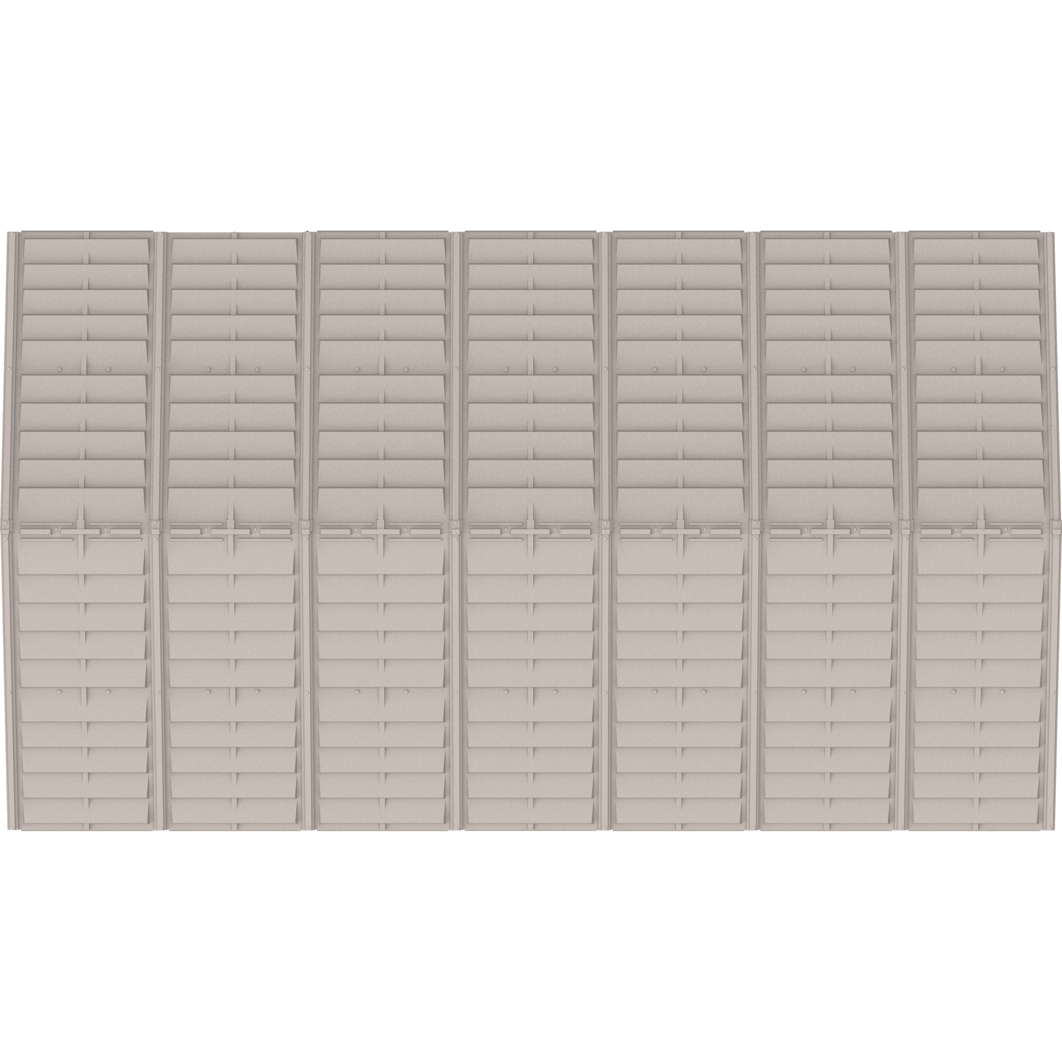 DuraMax 10.5ft x 18ft Vinyl Garage with Foundation Kit and Windows 15126