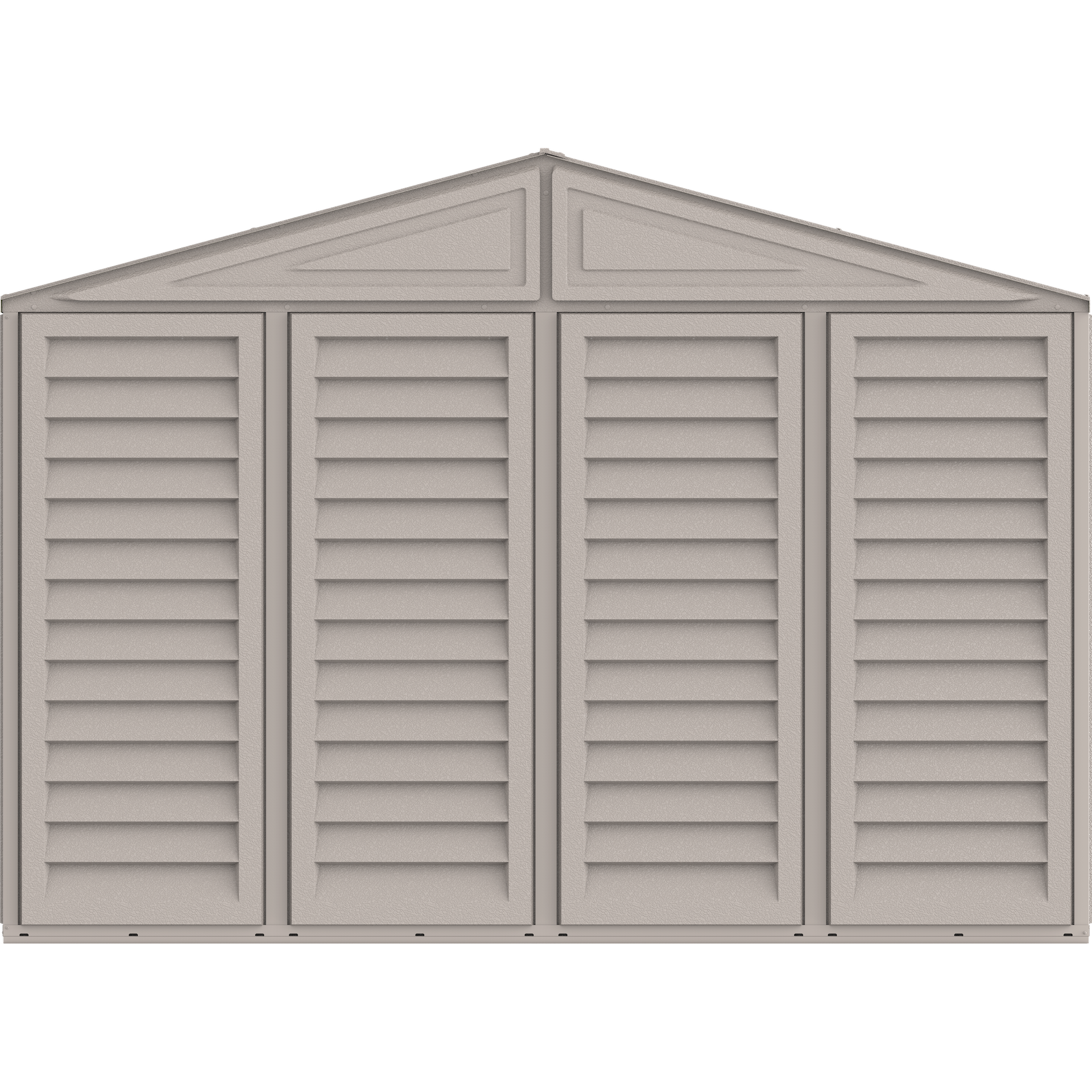 DuraMax 10.5ft x 20.5ft w/ Vinyl Garage with Foundation Kit and windows 15226