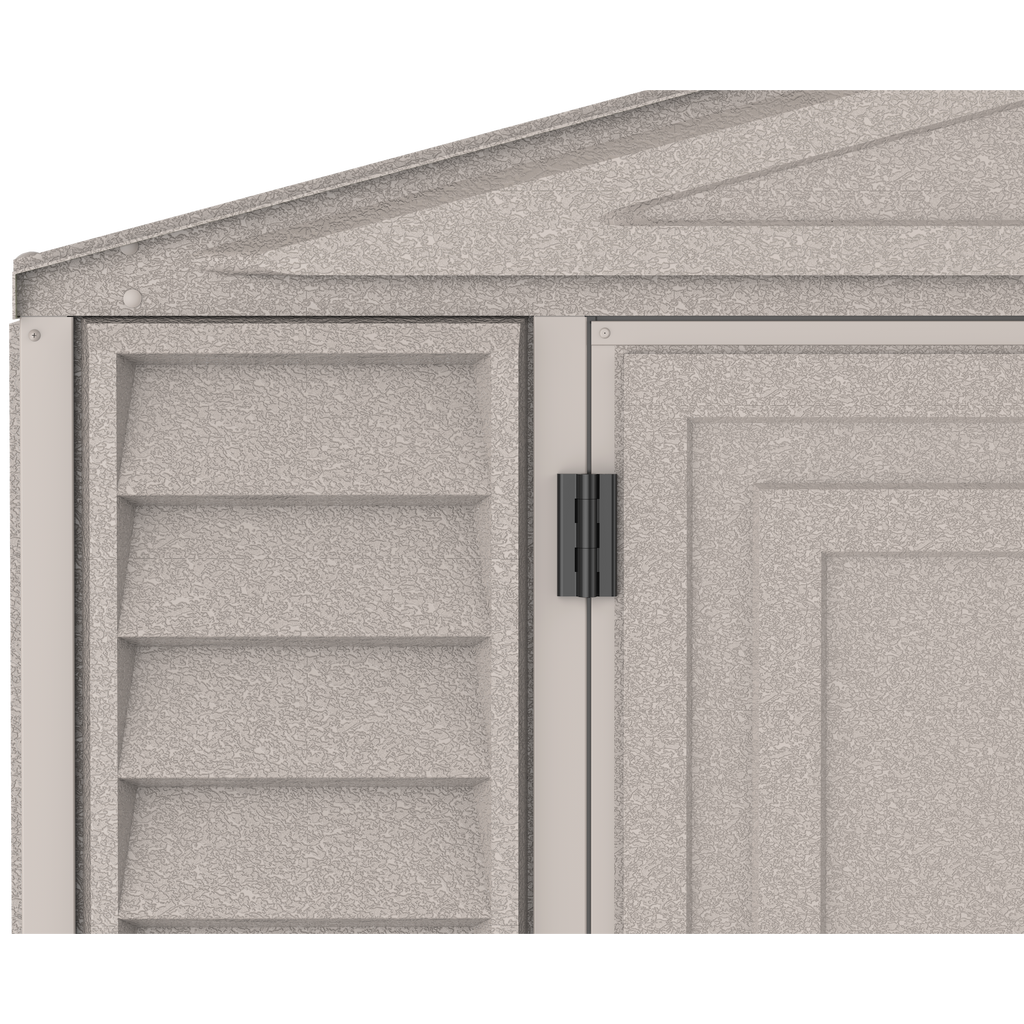 DuraMax 10.5ft x 20.5ft w/ Vinyl Garage with Foundation Kit and windows 15226