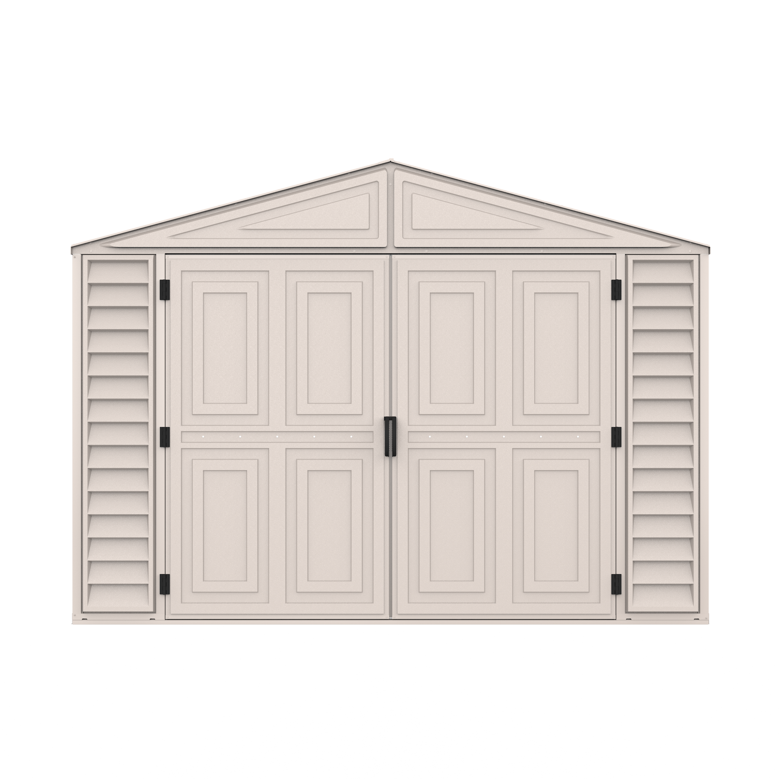 DuraMax 10.5ft x 20.5ft w/ Vinyl Garage with Foundation Kit and windows 15226