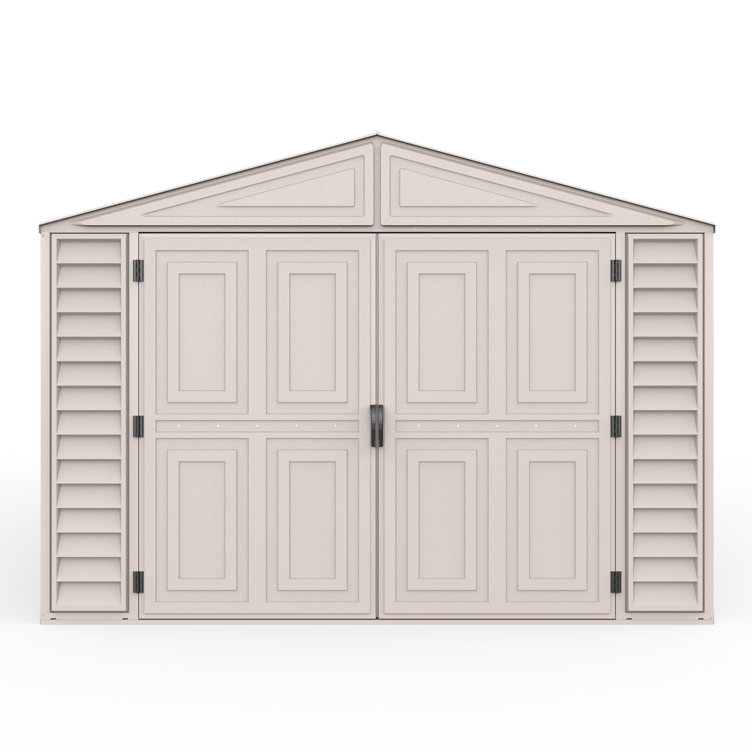DuraMax 10.5ft x 30.5ft Vinyl Garage with Foundation Kit and Windows 15626