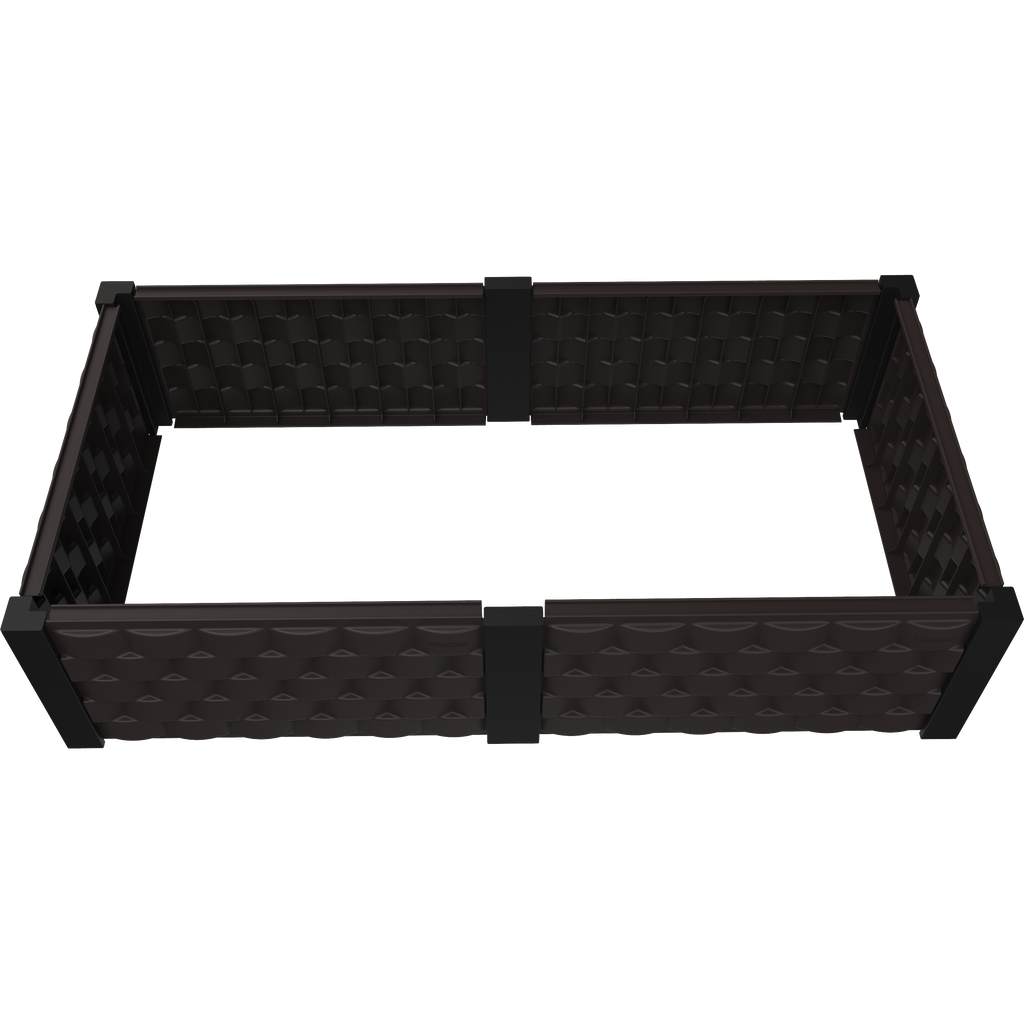 Duramax Garden Bed Rectangle Brown