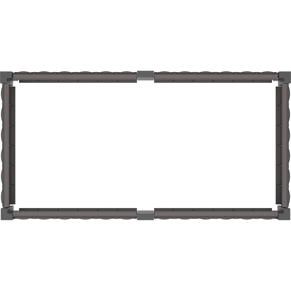 Duramax Garden Bed Rectangle Brown