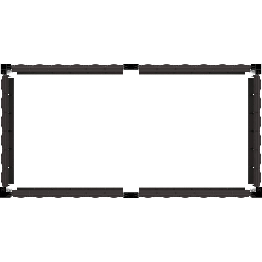 Duramax Garden Bed Rectangle Brown