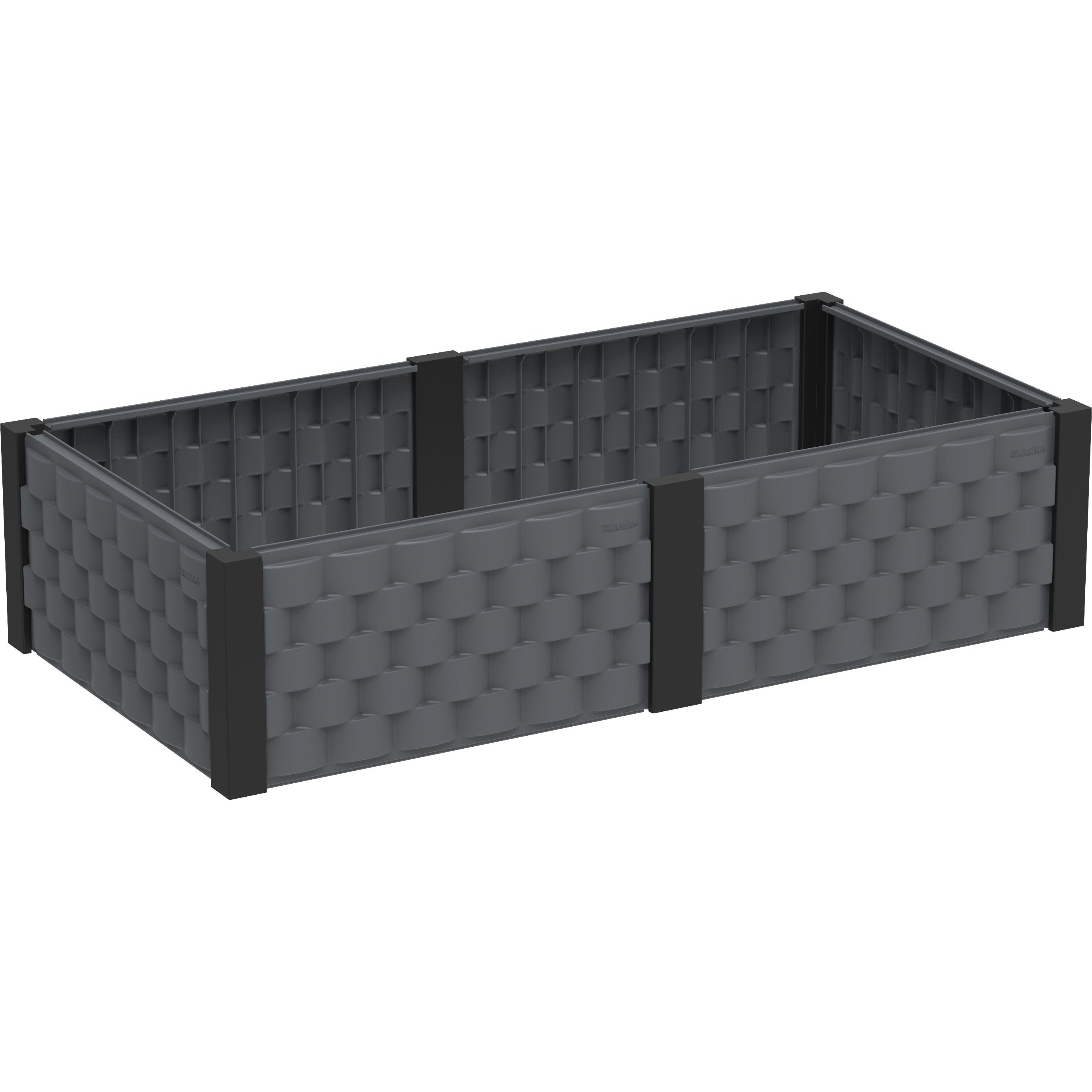 Duramax Garden Bed Rectangle Brown