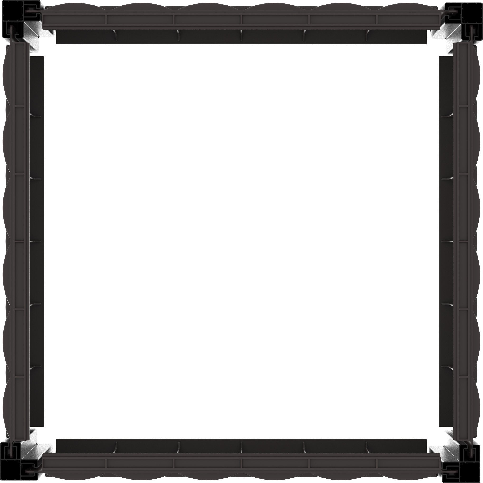 Duramax Garden Bed Square 2 Color Variants