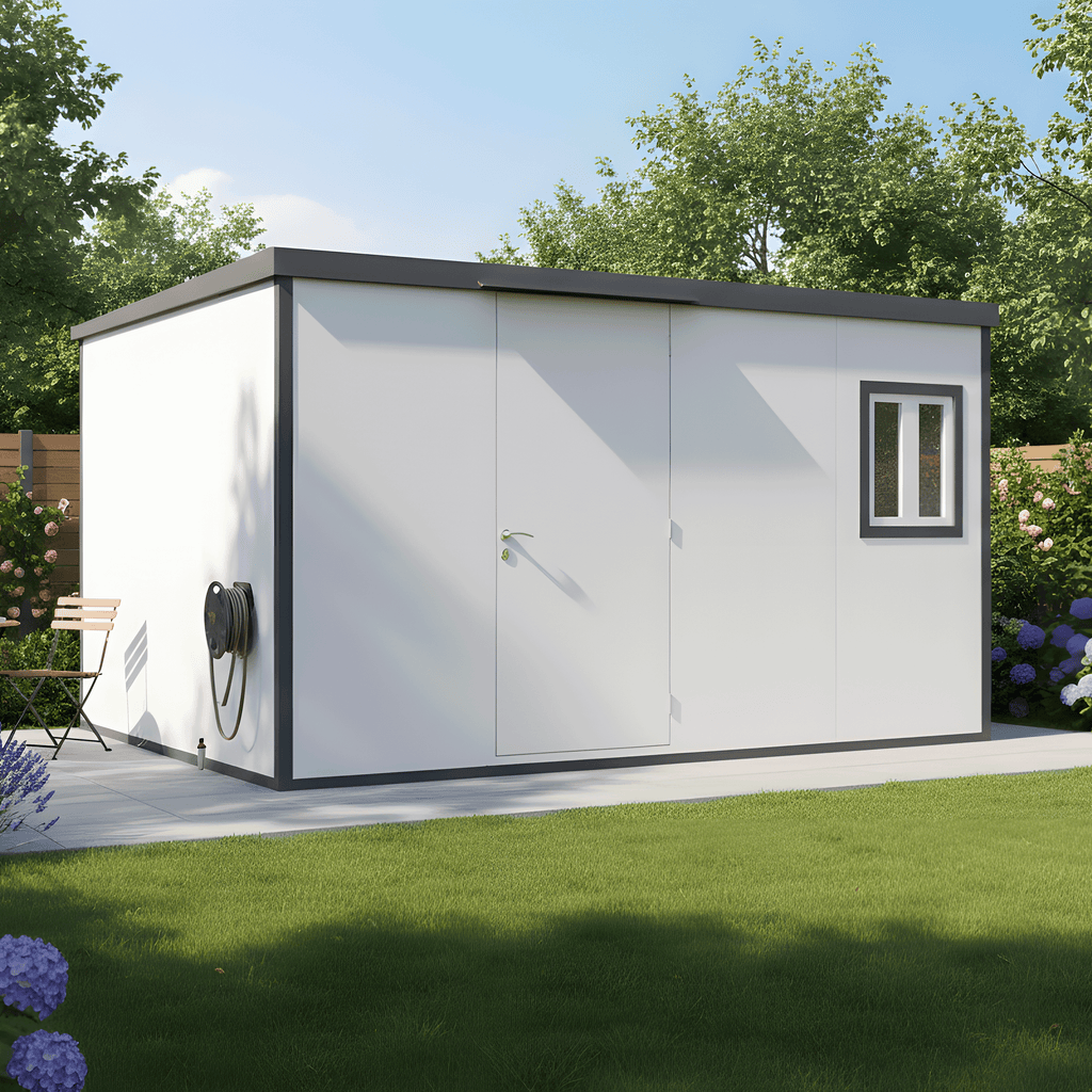 Flat Top Insulated Buildings 13 ft. W x 10 ft. D 30832