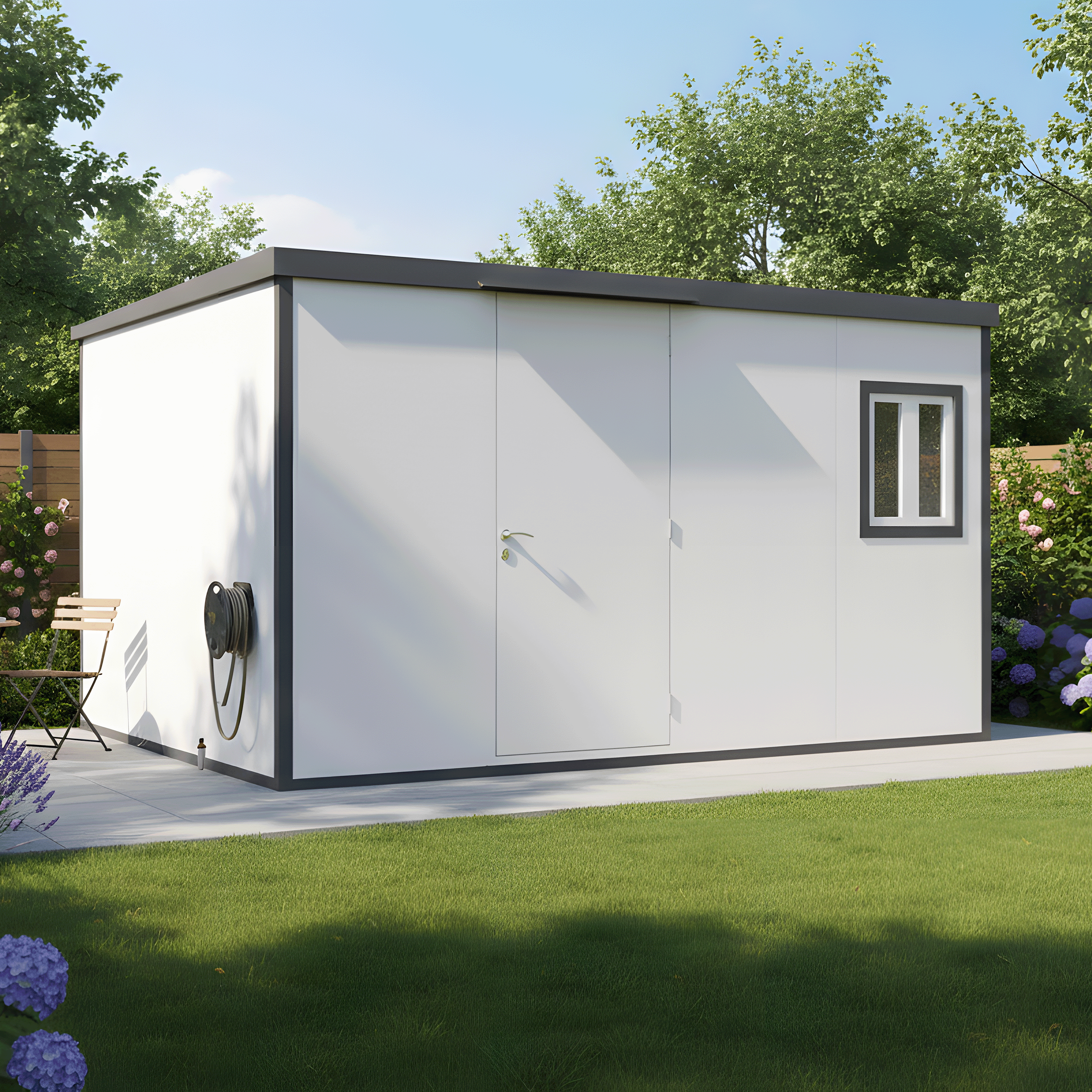 Flat Top Insulated Buildings 13 ft. W x 10 ft. D 30832