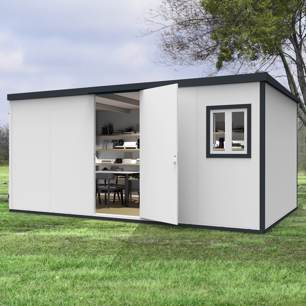 Flat Top Insulated Buildings 16 ft. W x 10 ft. D 30852