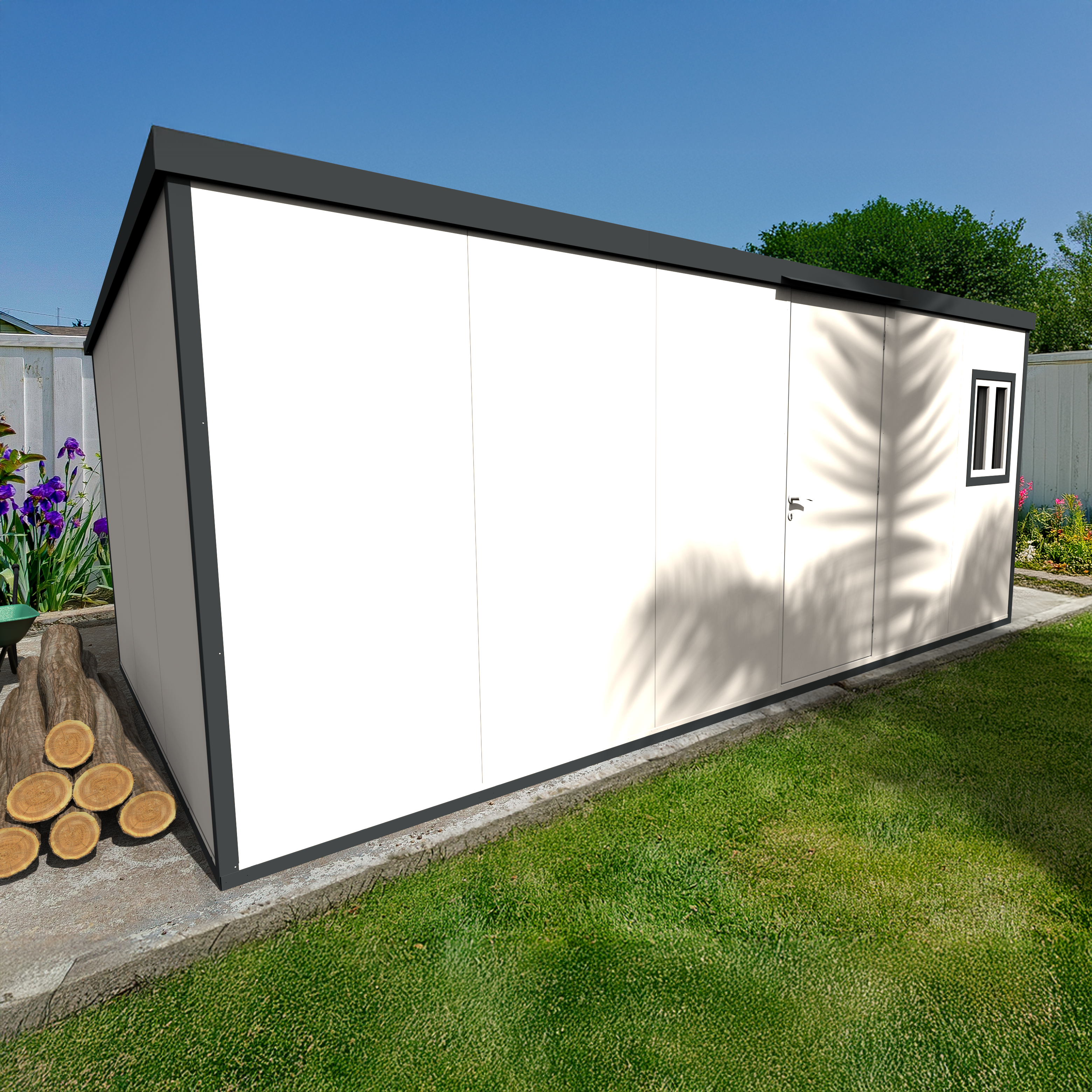 Flat Top Insulated Buildings 19 ft. W x 10 ft. D 30862
