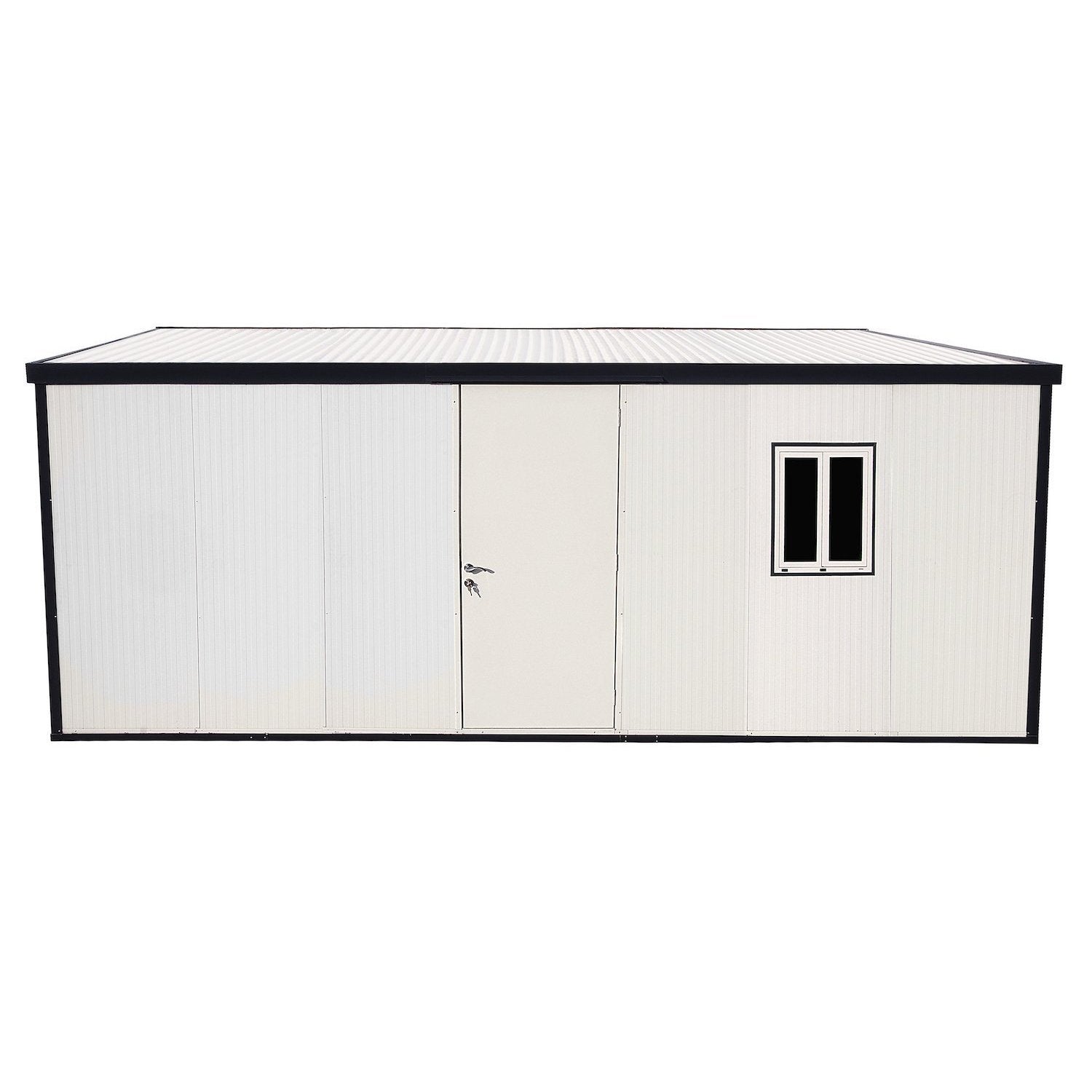 Flat Top Insulated Building 23 ft. W x 10 ft. D 30872