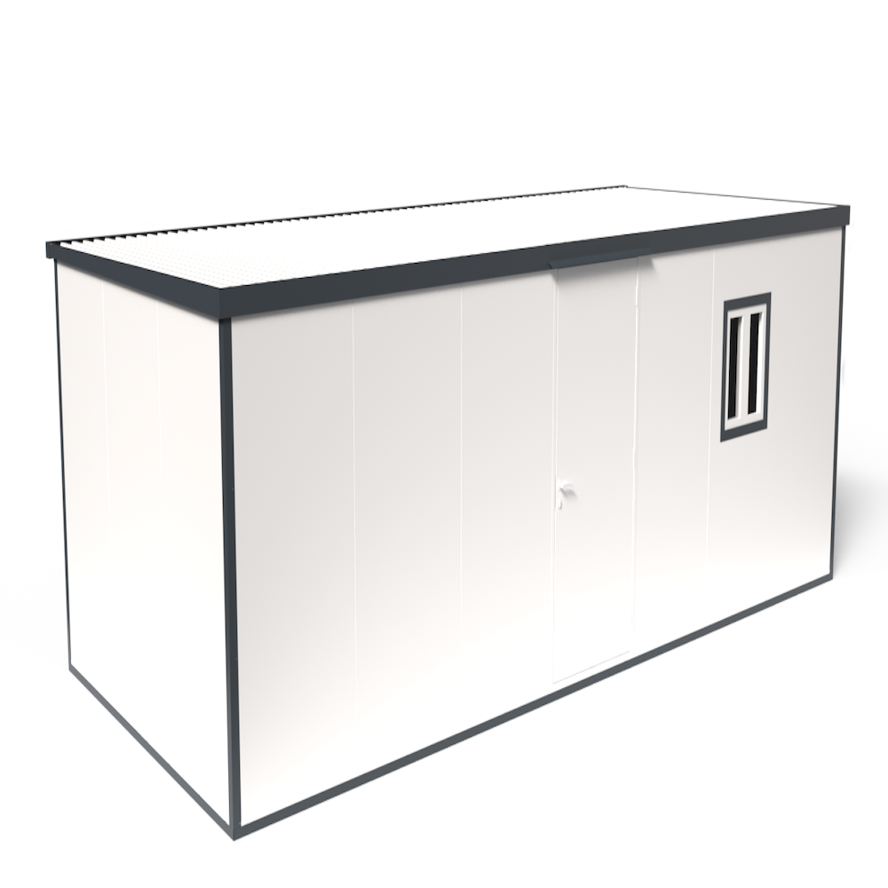 Flat Top Insulated Building 23 ft. W x 10 ft. D 30872