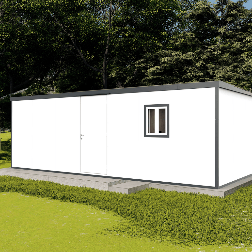 Flat Top Insulated Building 23 ft. W x 10 ft. D 30872