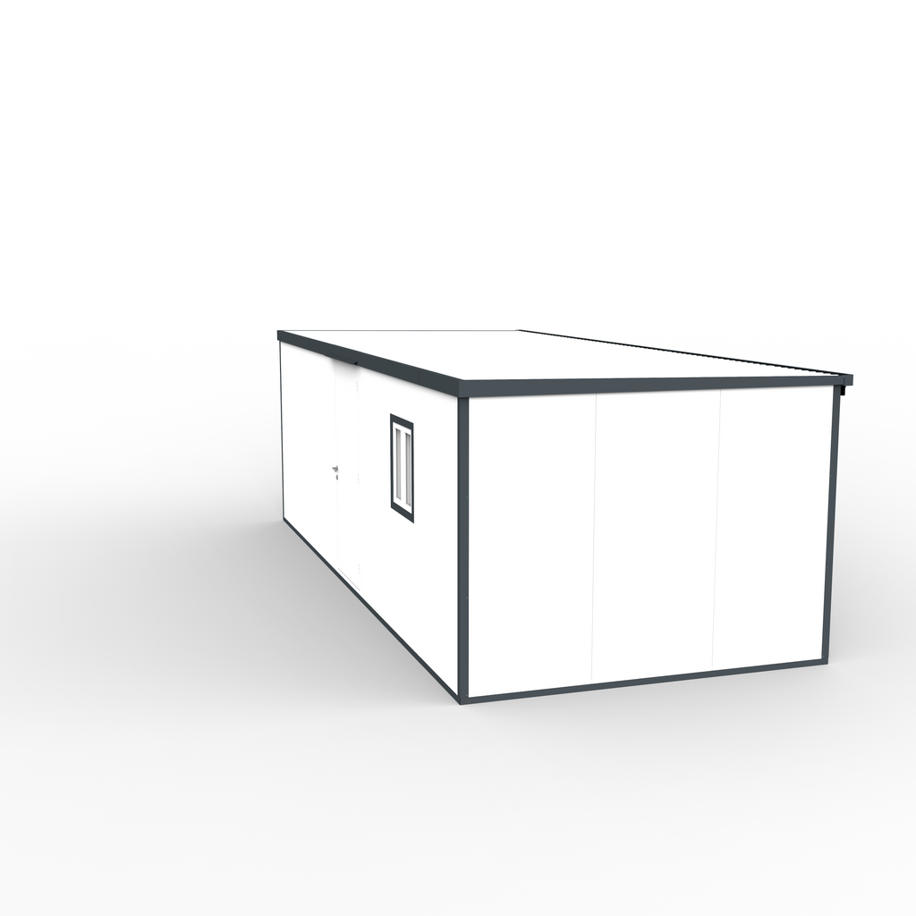 Flat Top Insulated Building 23 ft. W x 10 ft. D 30872