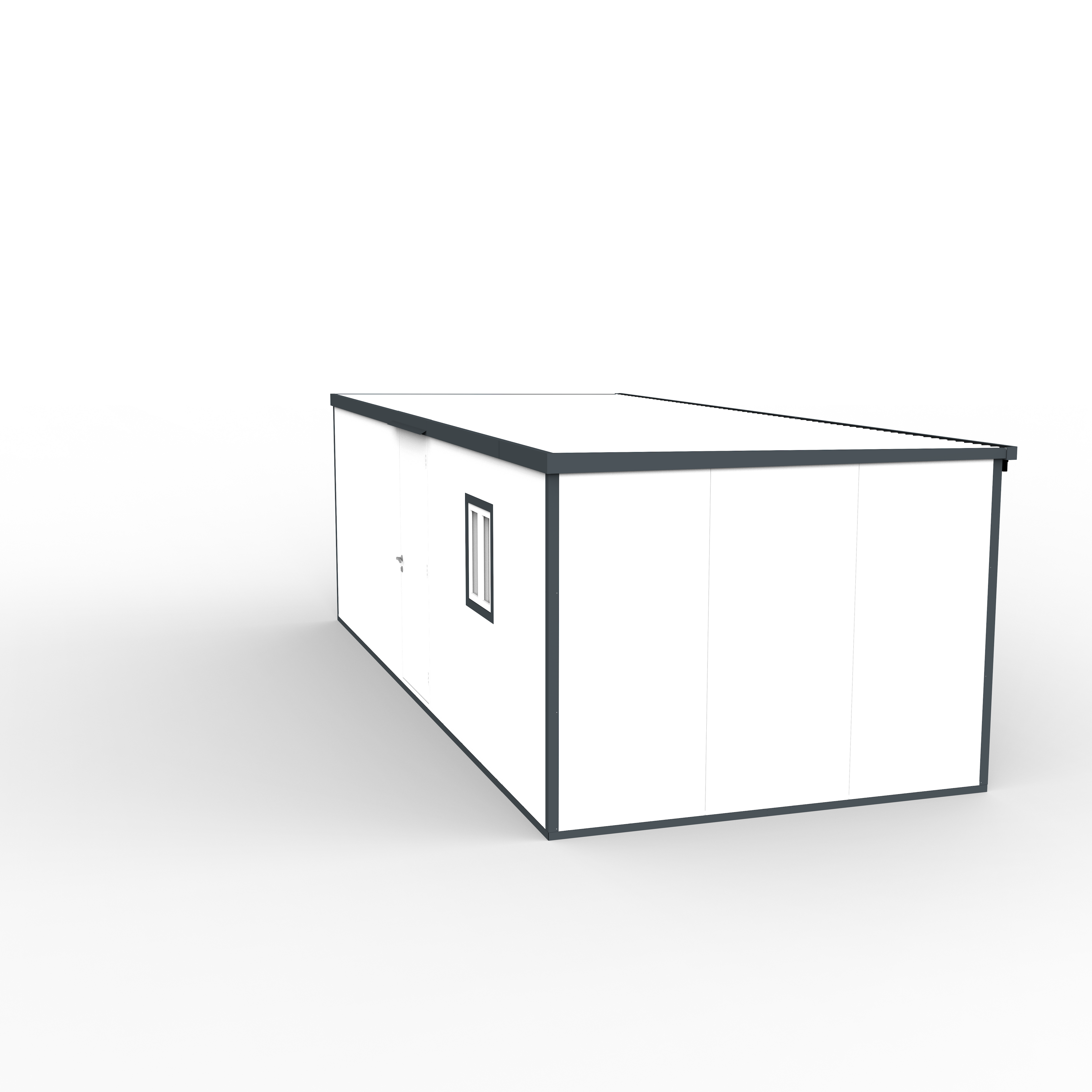 Flat Top Insulated Building 23 ft. W x 10 ft. D 30872
