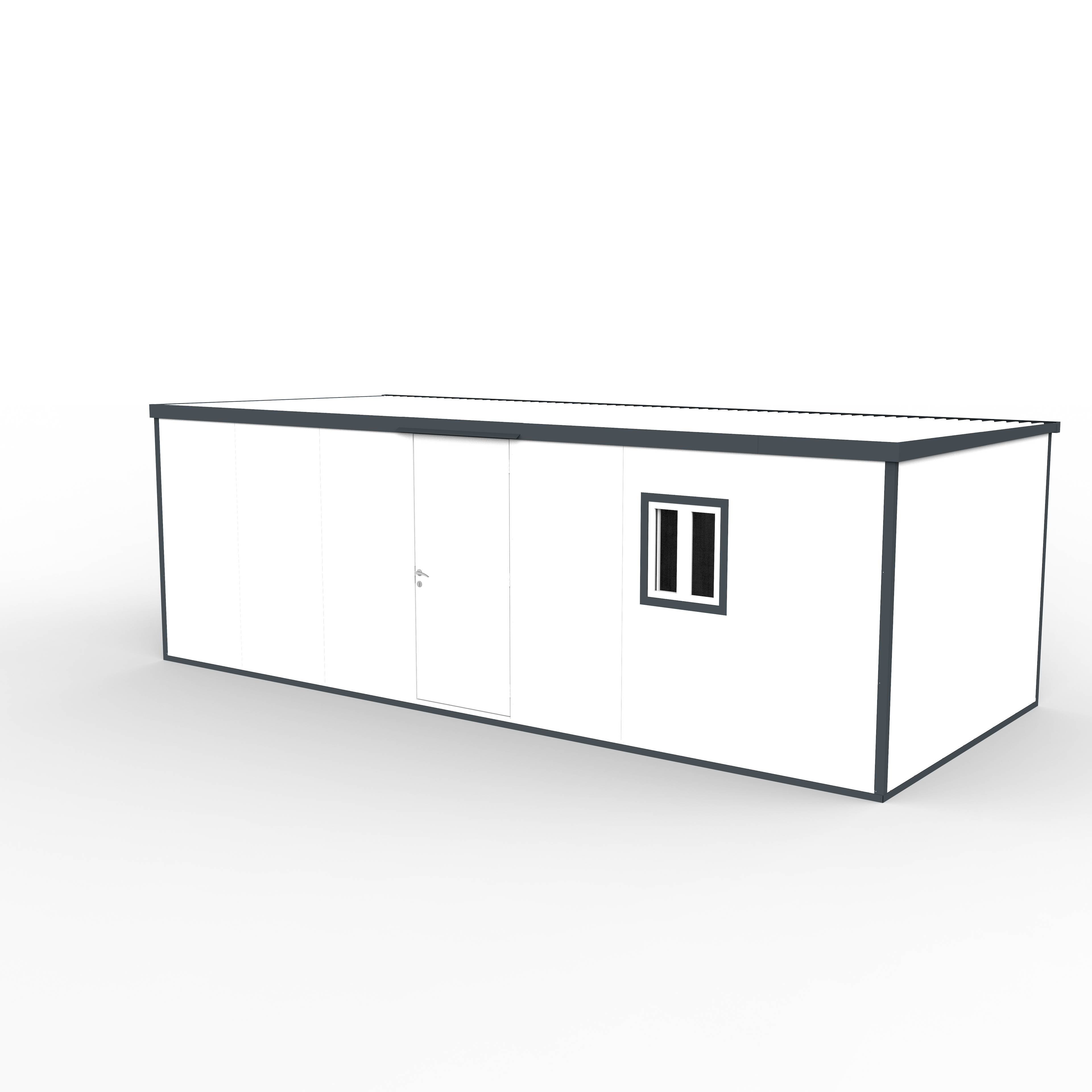 Flat Top Insulated Building 23 ft. W x 10 ft. D 30872