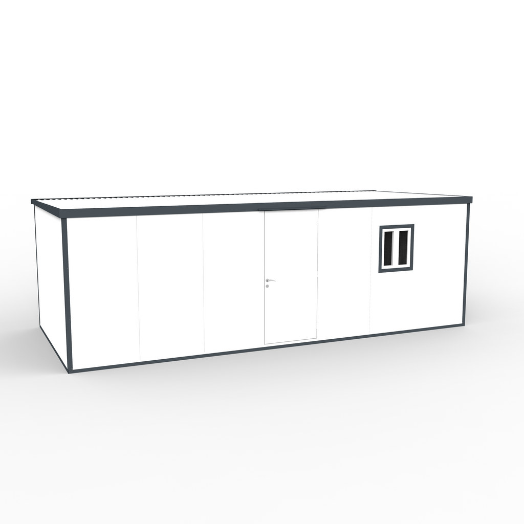 Flat Top Insulated Building 23 ft. W x 10 ft. D 30872
