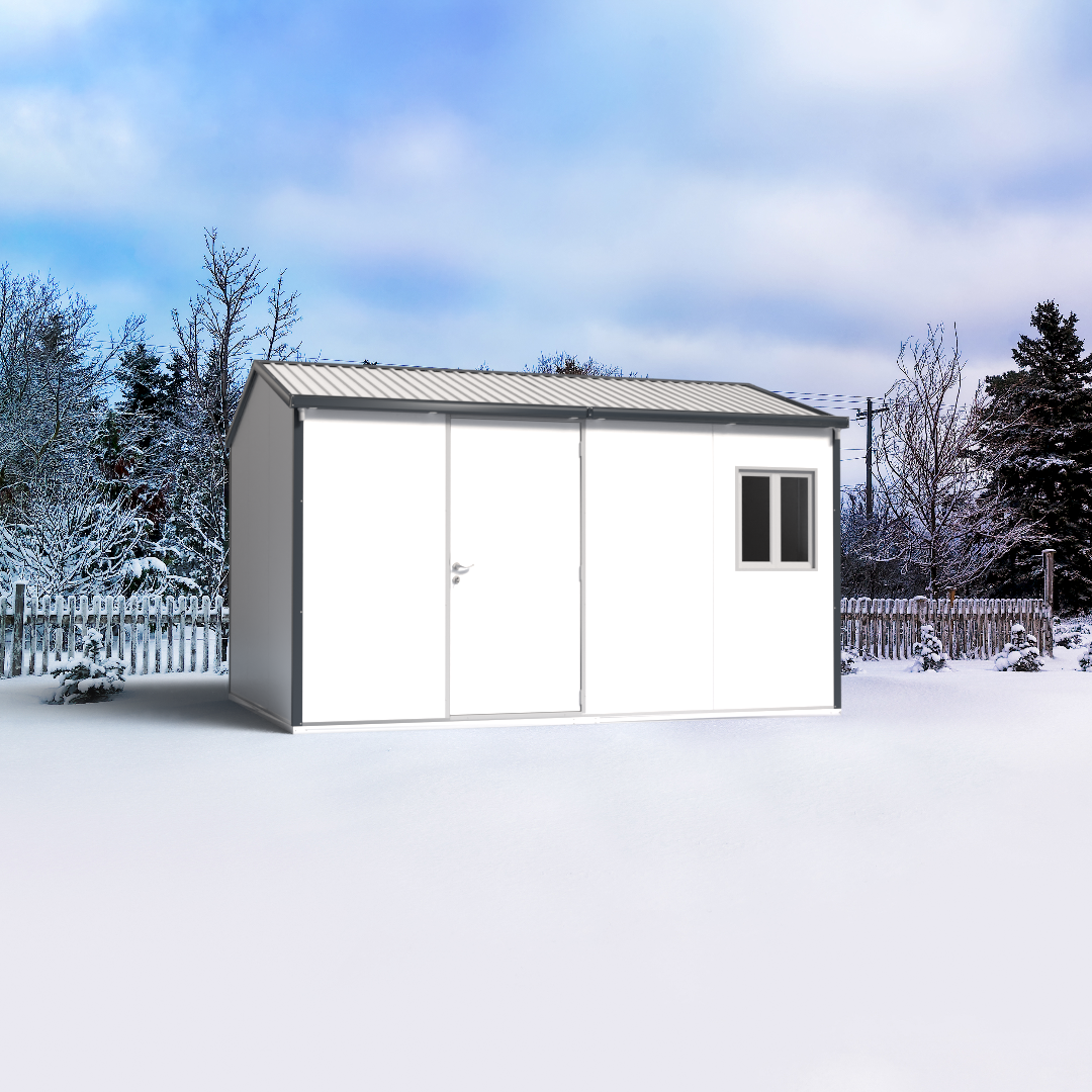 Gable Top Insulated Building 13 ft. W x 10 ft. D 30932