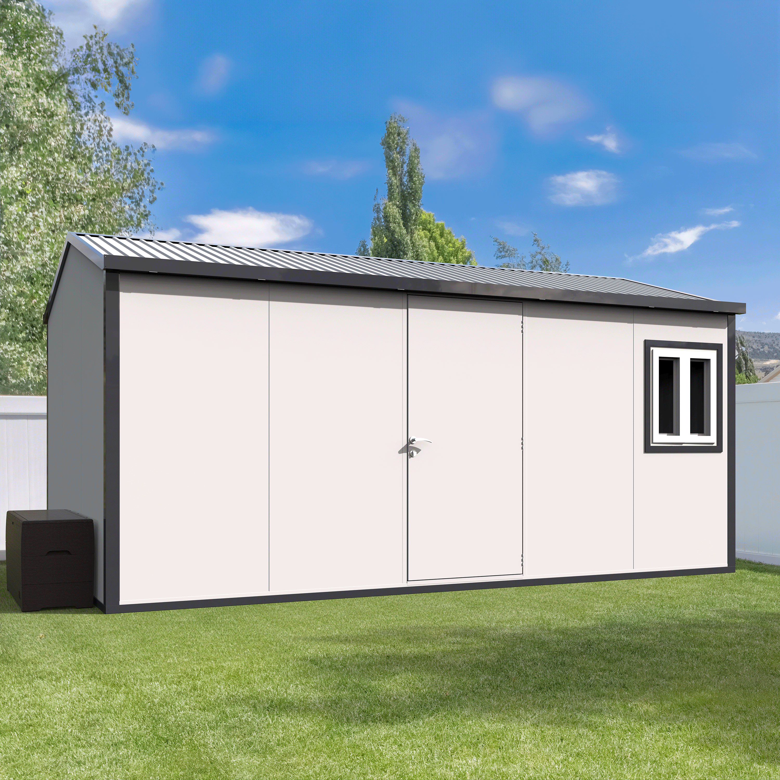 Gable Top Insulated Building 16 ft. W x 10 ft. D 30952