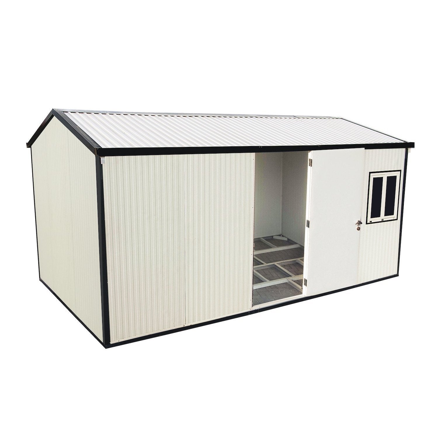 Gable Top Insulated Building 16 ft. W x 10 ft. D 30952
