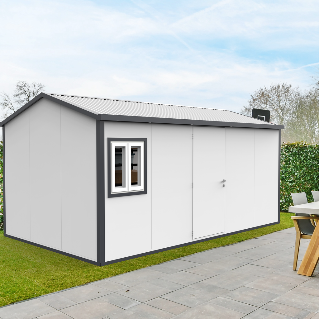 Gable Top Insulated Building 16 ft. W x 10 ft. D 30952