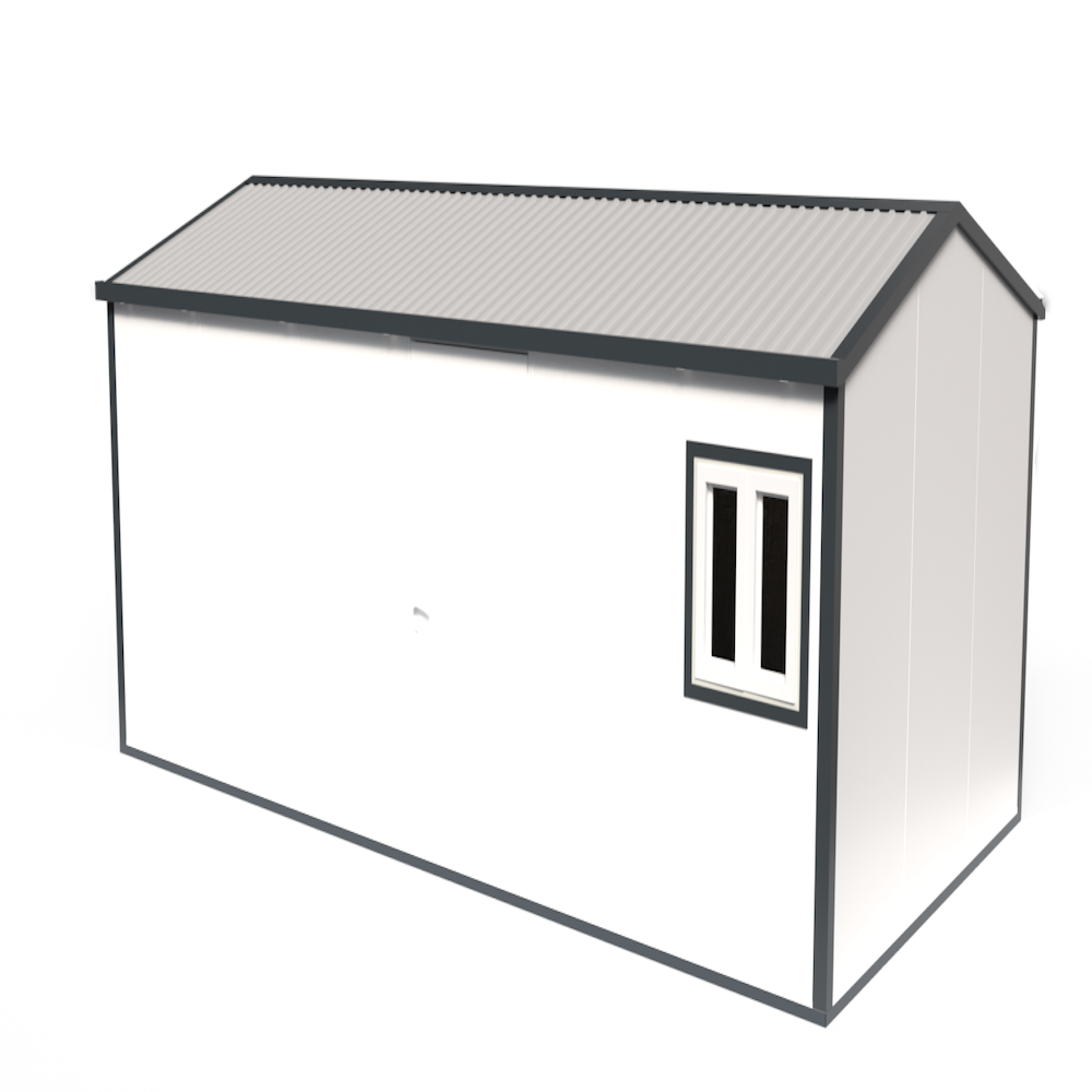 Gable Top Insulated Building 19 ft. W x 10 ft. D 30962