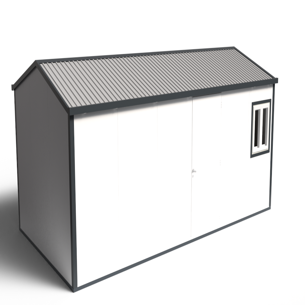 Gable Top Insulated Building 19 ft. W x 10 ft. D 30962